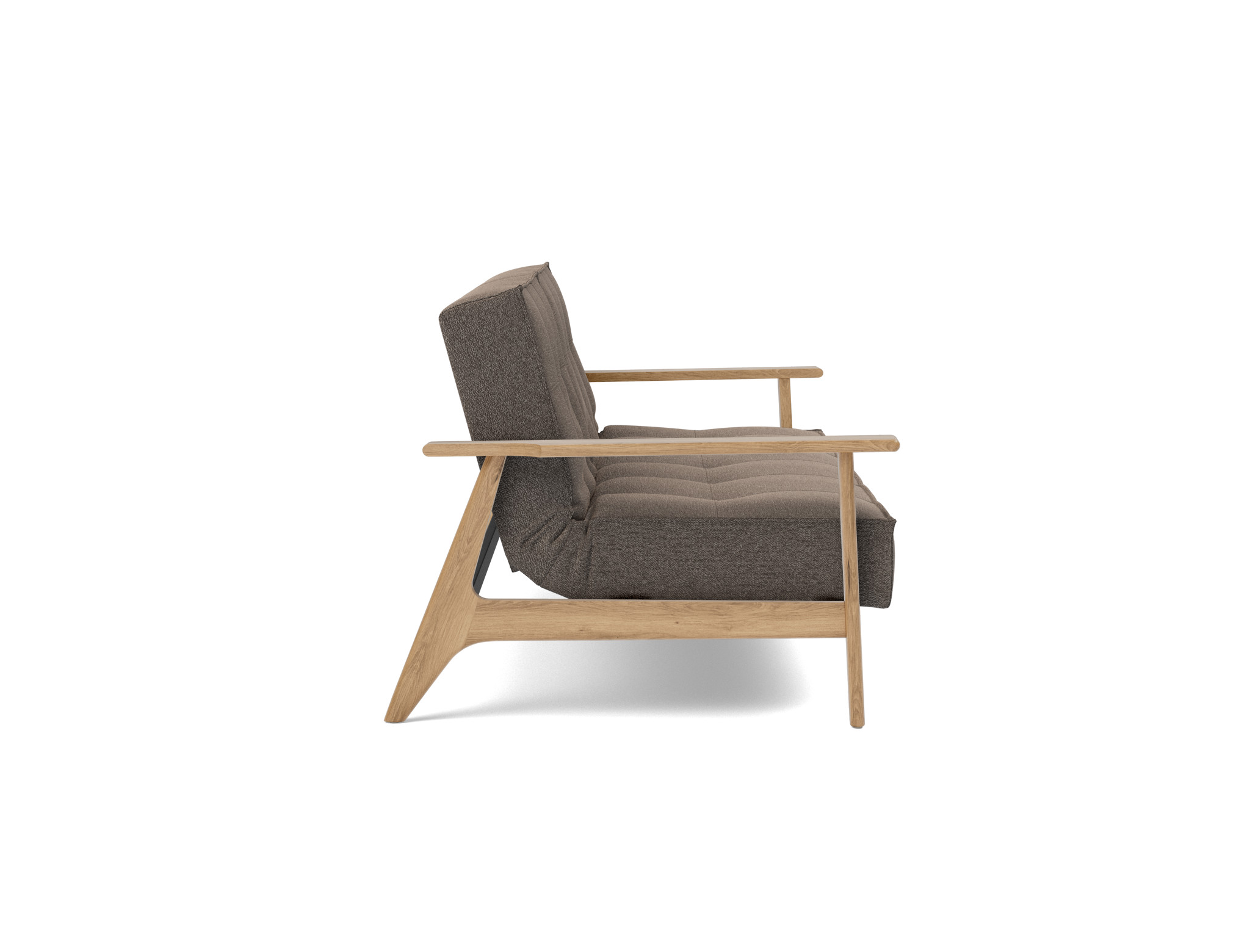 Schlafsofa Splitback Frej Boucle Skandi 530-Taupe