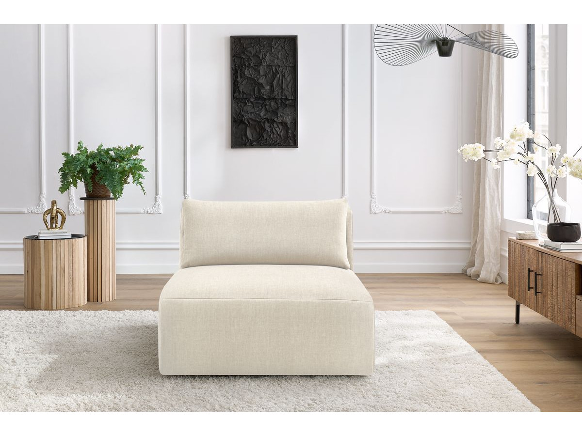 Bobochic Jeanne Sofamodul 1-Sitzer Samt Beige