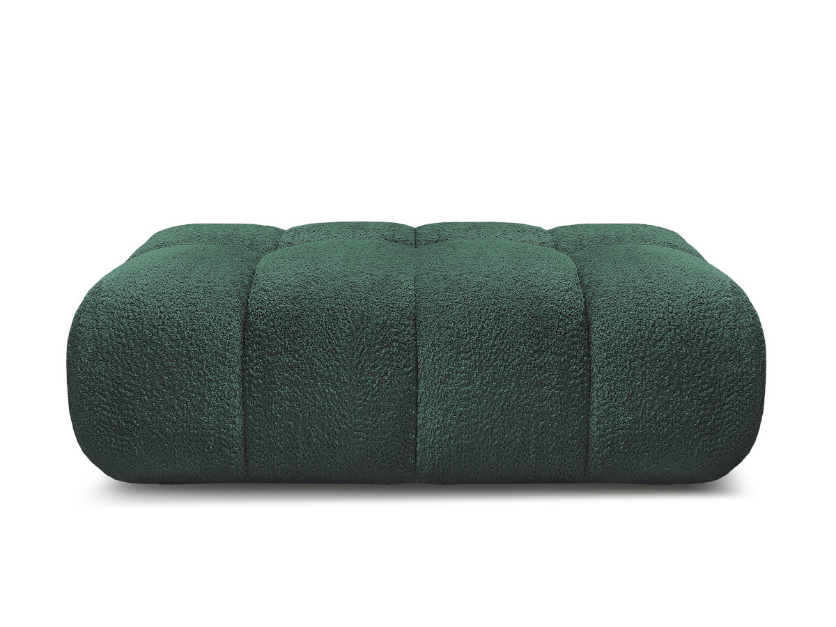 Bobochic Jaya Pouf Chenille Dunkelgrün