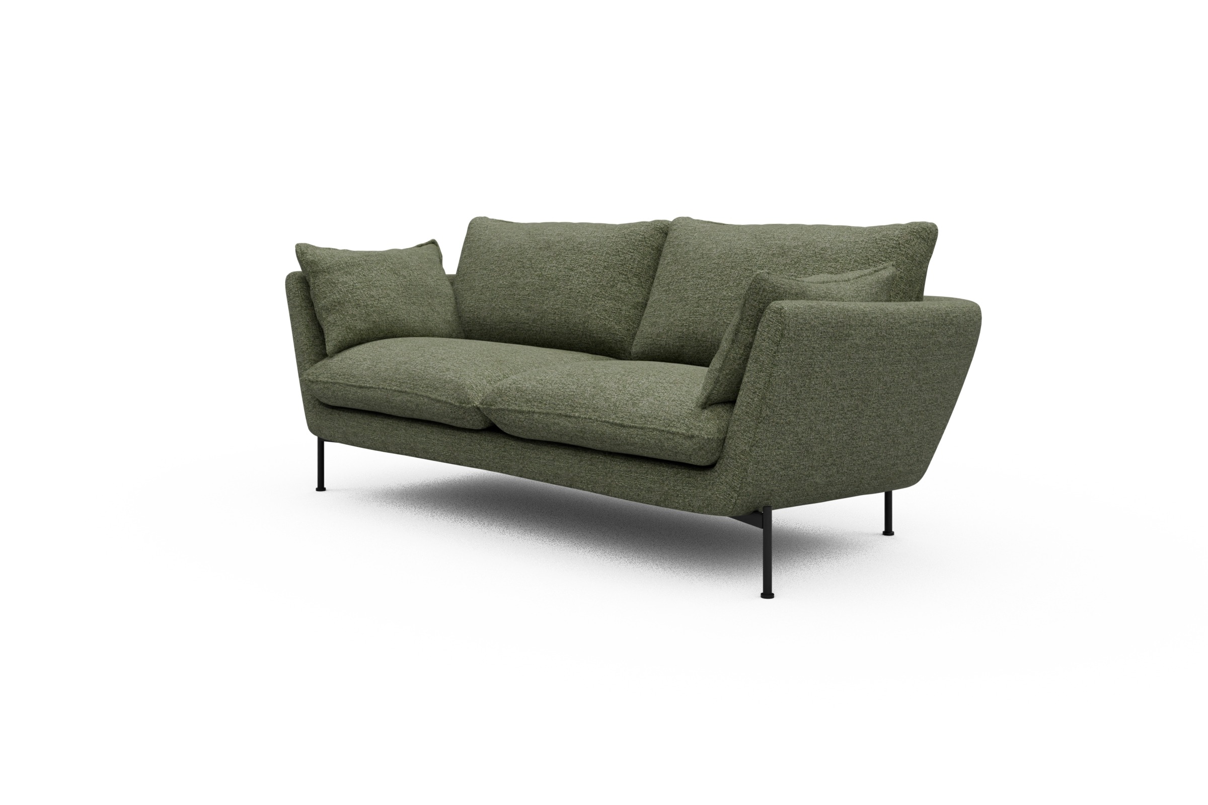 Sofa Anton 2-Sitzer Carreno-Vivid-Green