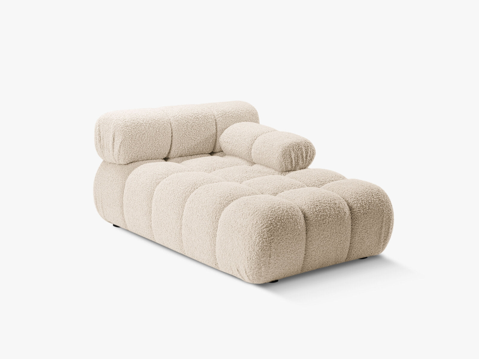 Micadoni Recamiere Bellis Rechts Boucle Rolf Helles Beige