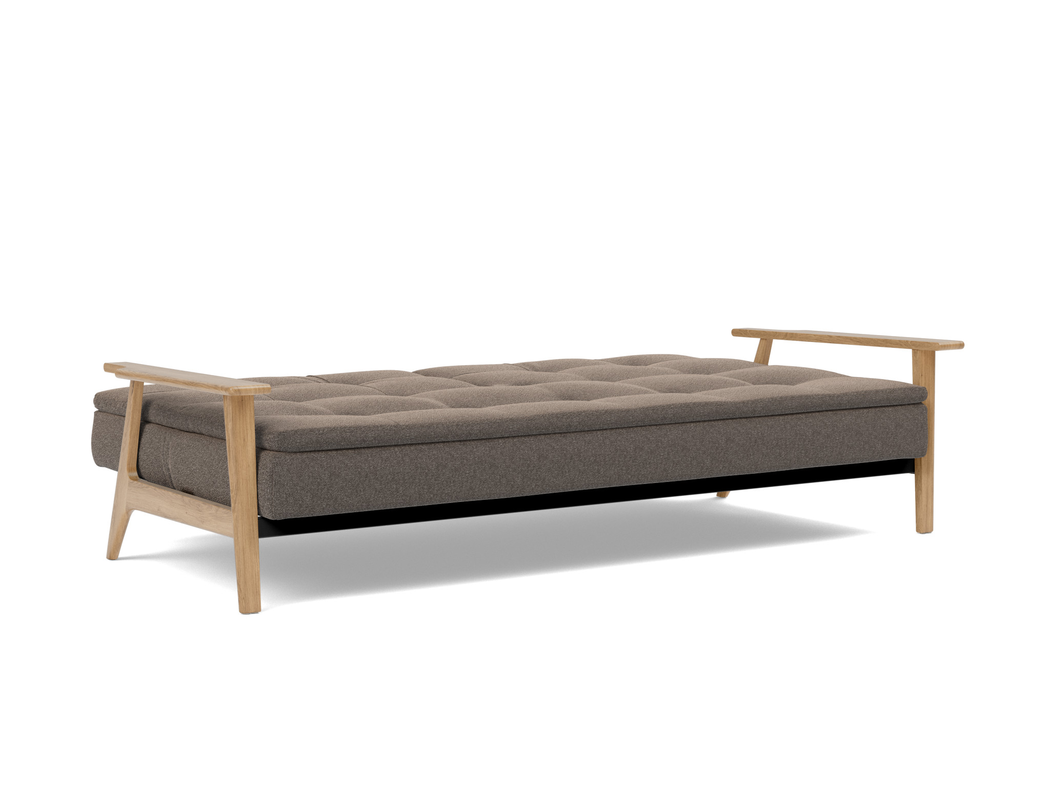 Schlafsofa Dublexo Frej Boucle Skandi 530-Taupe