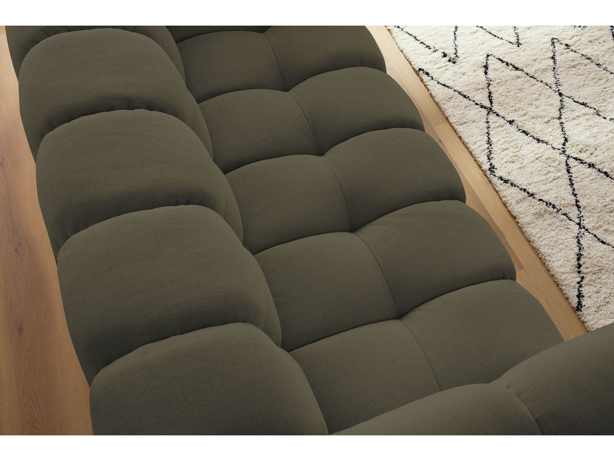 Bobochic Cloud Sofa 3-Sitzer Stoff Grün