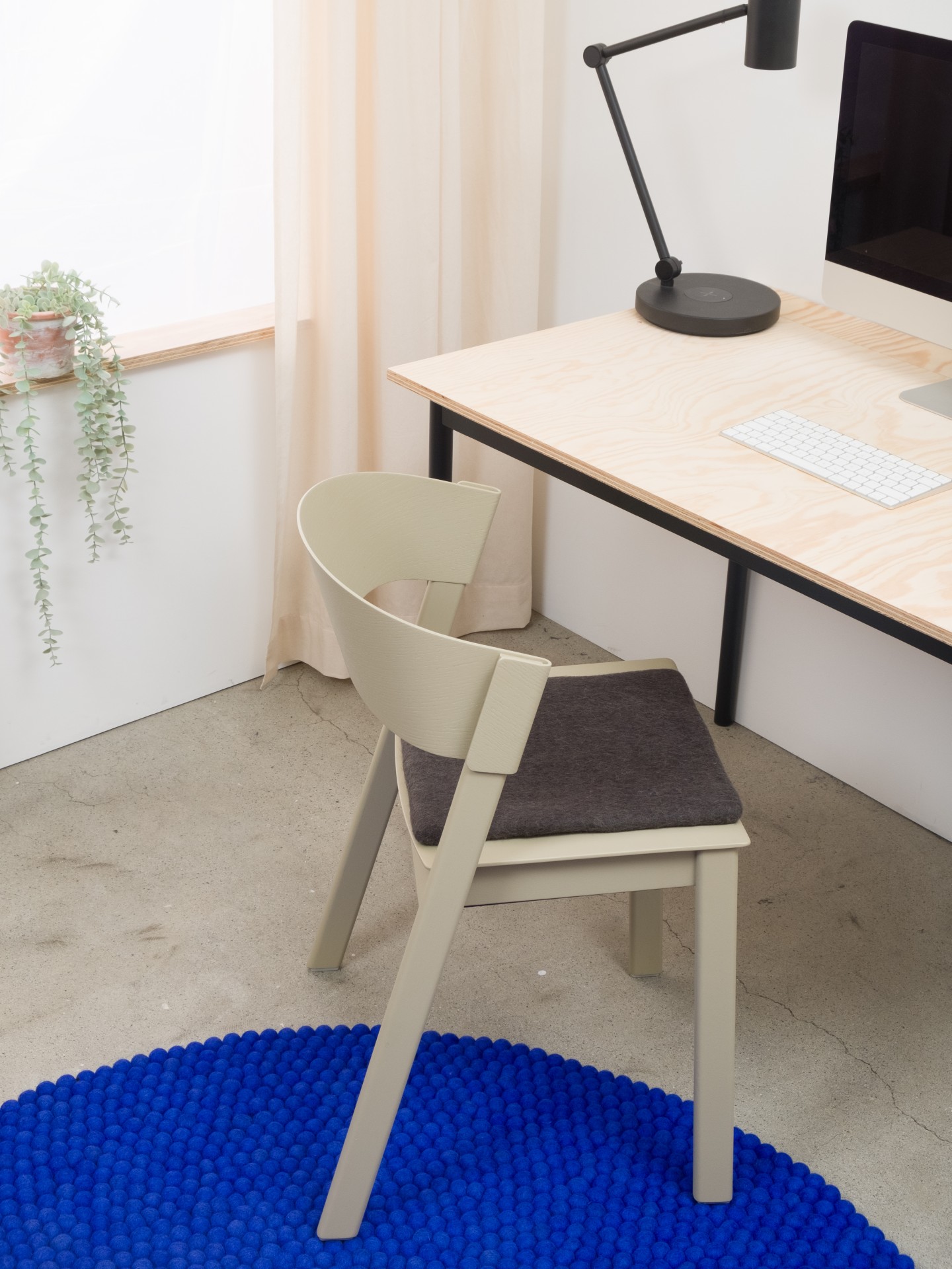 myfelt Kuno - Flache Sitzauflage quadratisch