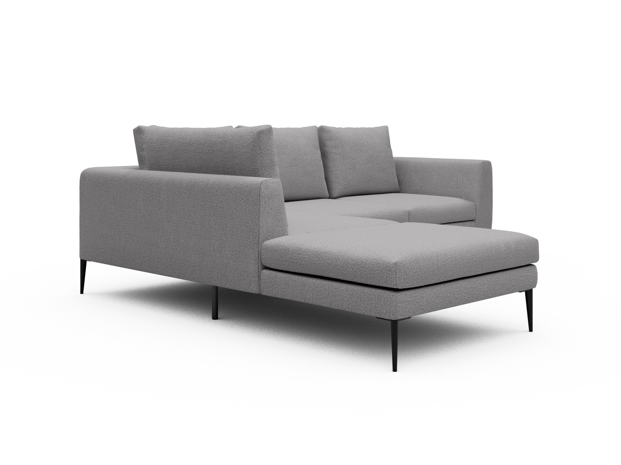 Skandi Home Ecksofa Paul Relax-Ecke links mit 2-Sitzer Sama-Grey moebelfaktor