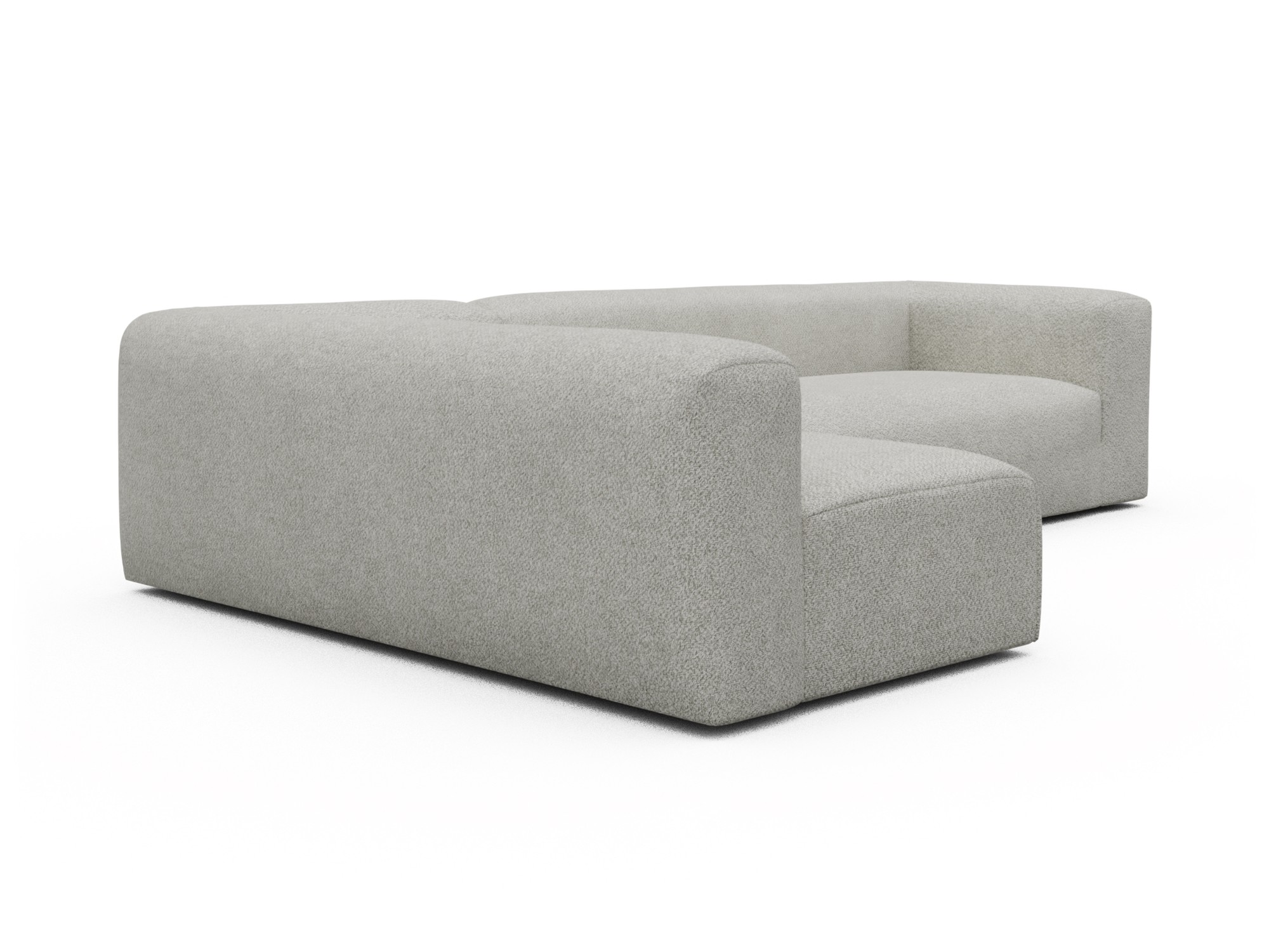 Skandi Home Ecksofa Fred 2x 2,5-Sitzer links offen Vanora-Warm-Sand moebelfaktor