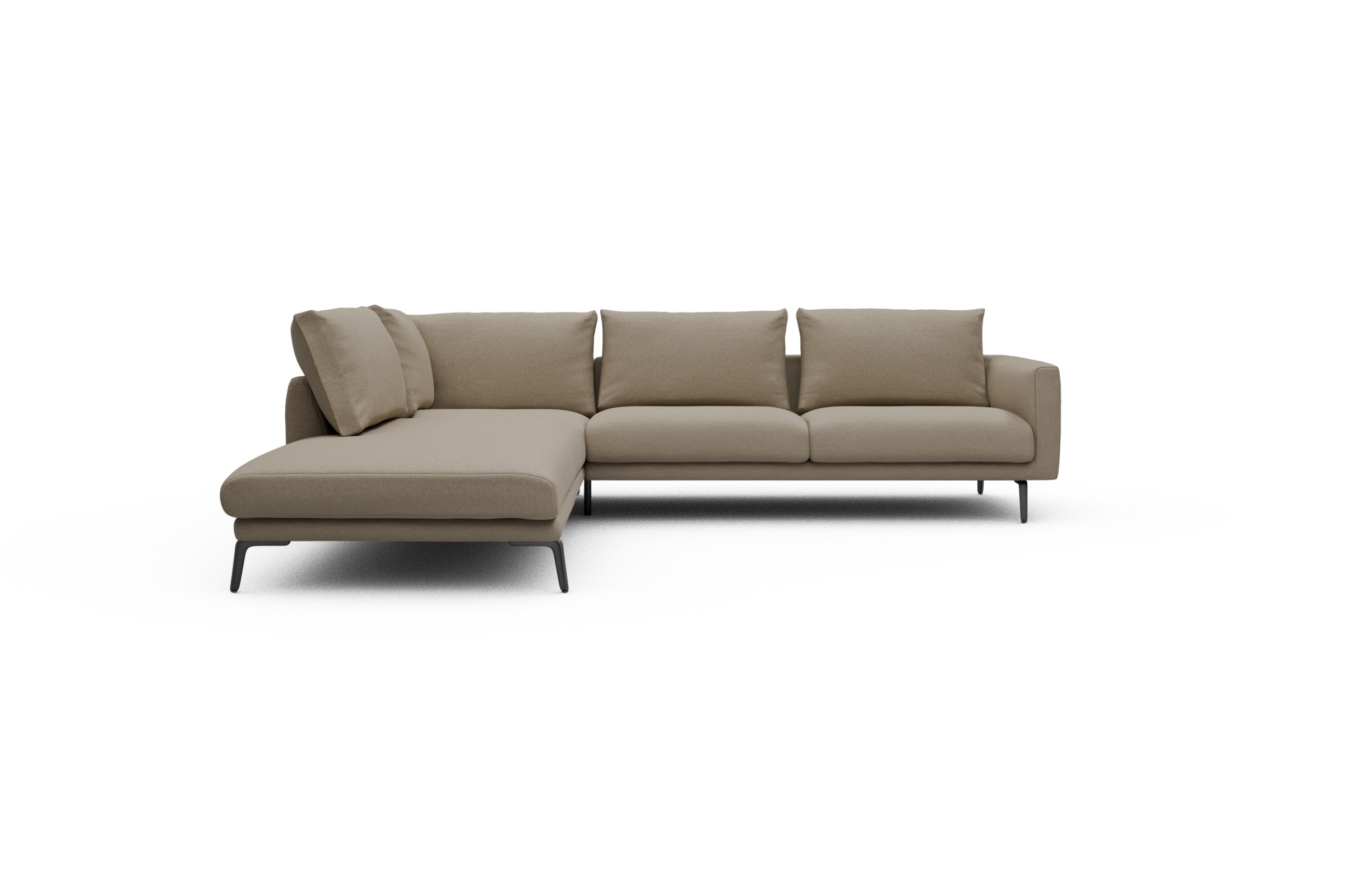Skandi Home Ecksofa Karl Relax-Ecke links mit 2,5-Sitzer Satya-Natural moebelfaktor