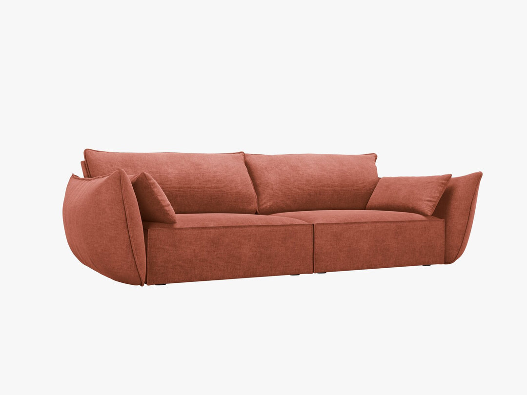 Micadoni Sofa Kaelle 3-Sitzer Chenille Over The Horizon Terrakotta