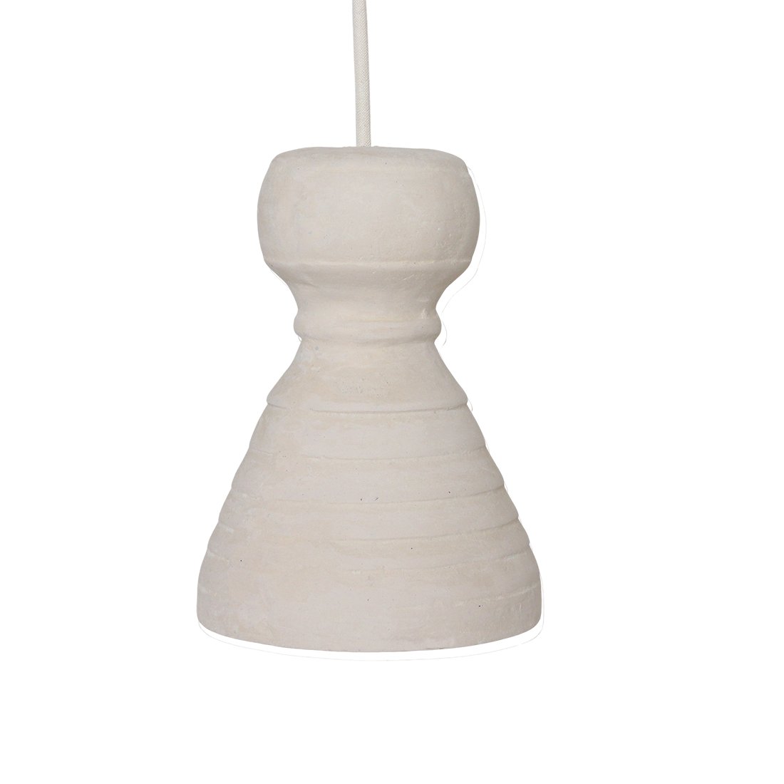Raw Materials Chalk Pendelleuchte Kanoi