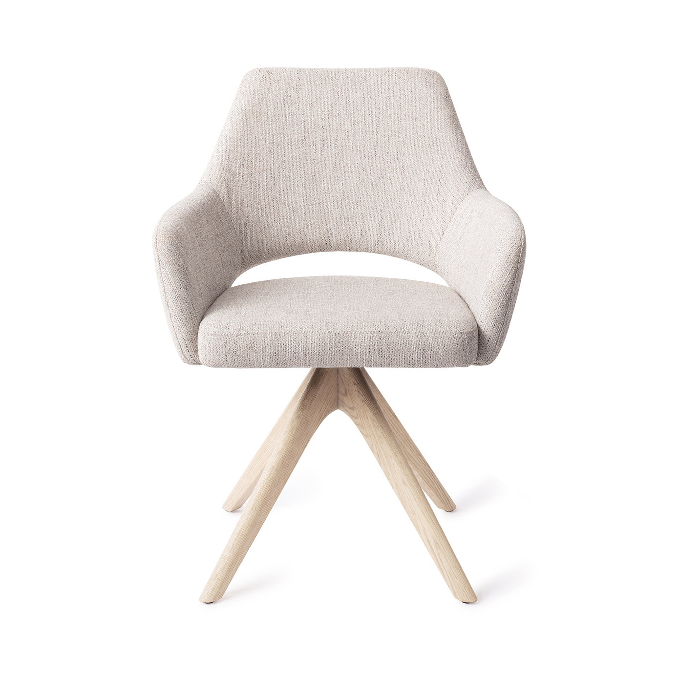 Jesper Home Esszimmerstuhl Yanai Pigeon Revolve Eiche gebleicht