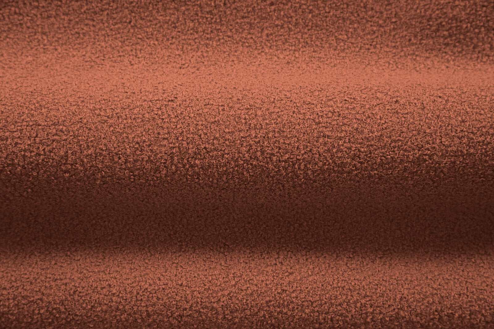 Micadoni 5-Sitzer Ecksofa Jenny Kleine Version Links Boucle Now or Never Ziegel