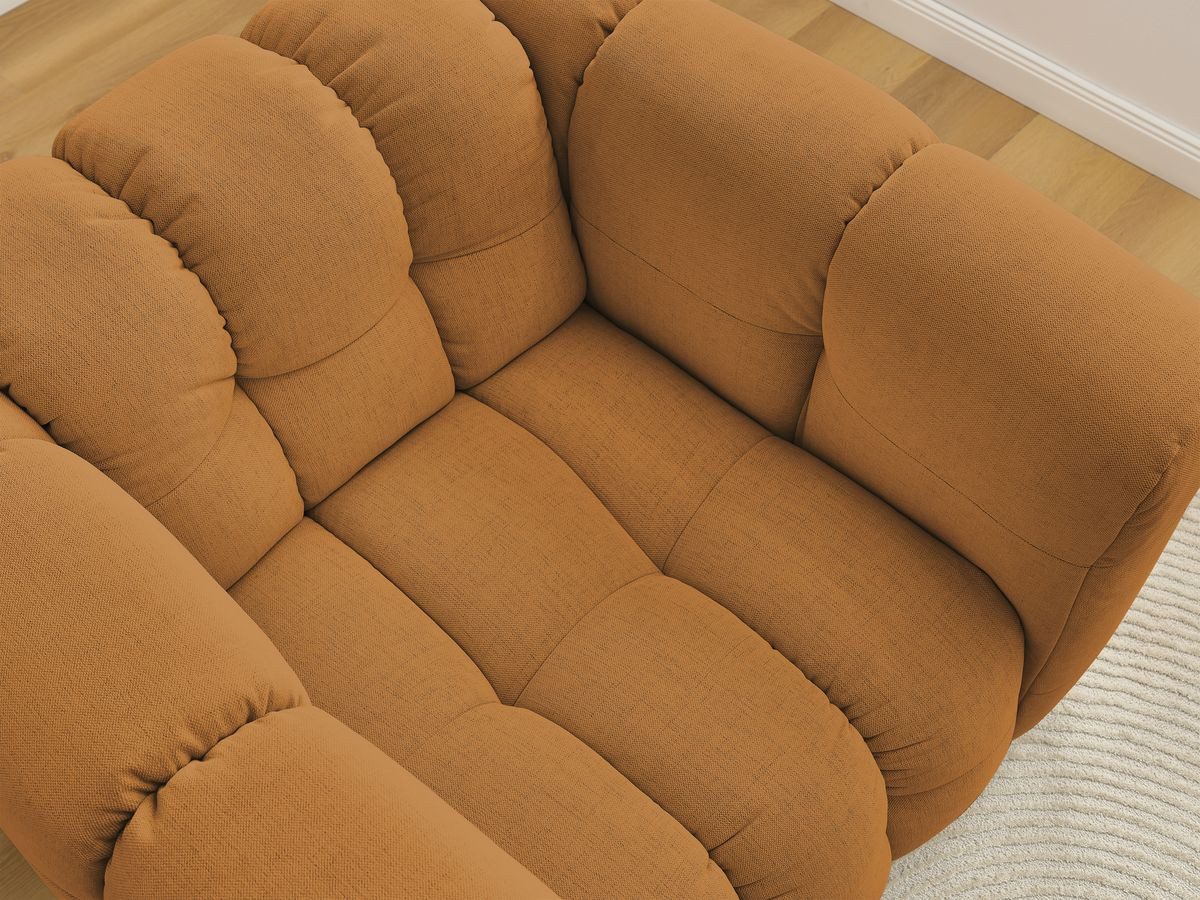 Bobochic Ulysse Sessel Stoff Gelb