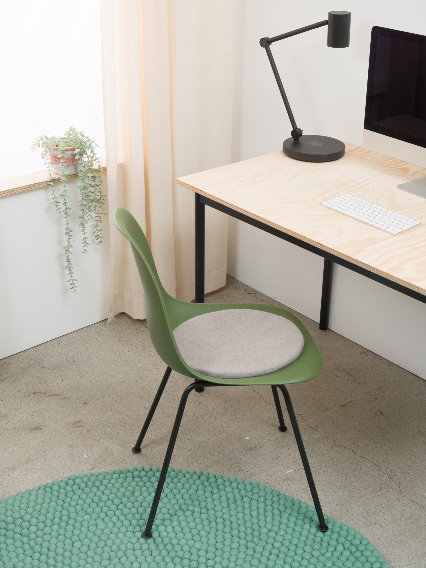 myfelt Luis - Flache Sitzauflage rund