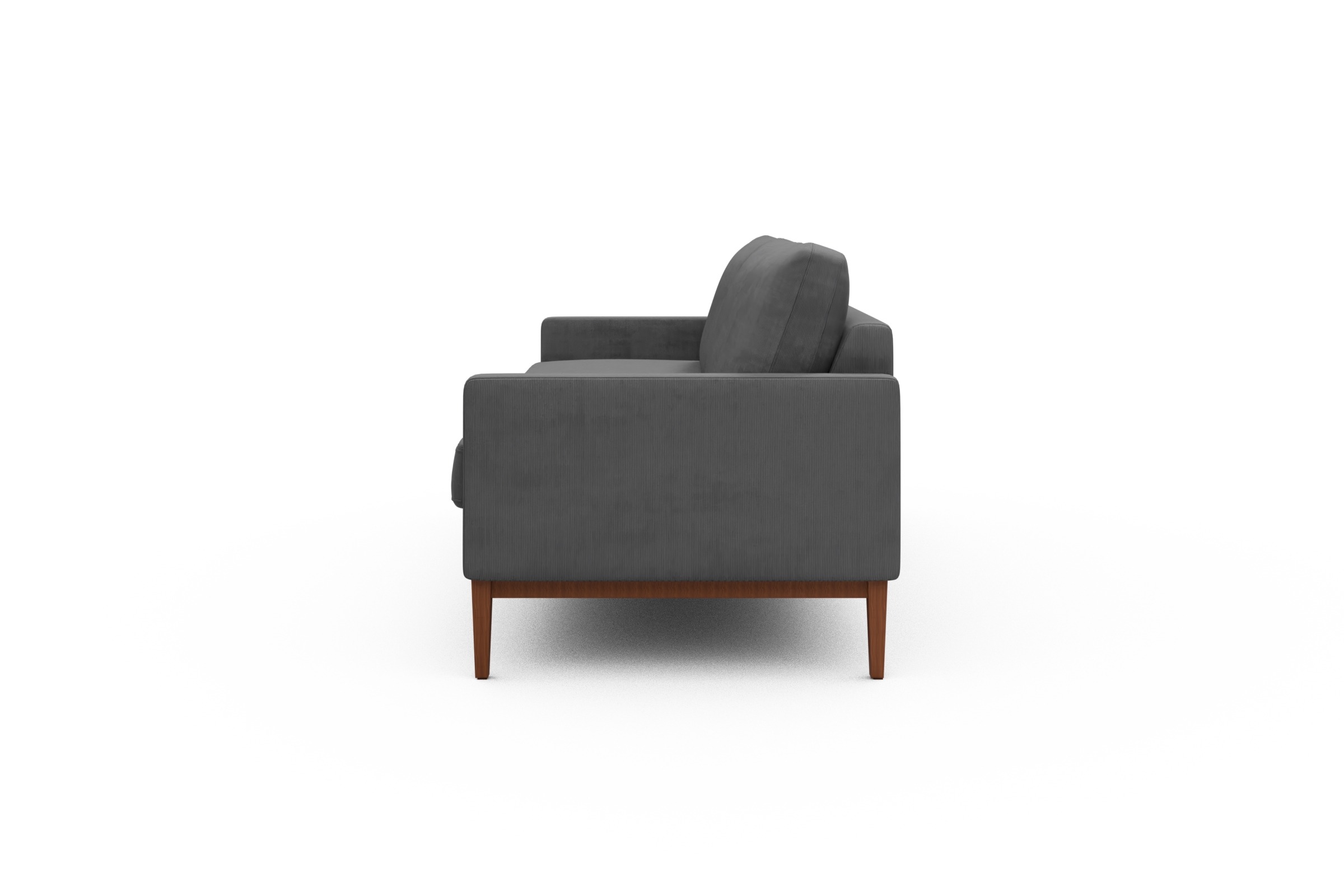 Sofa Bodo 3-Sitzer Cordufine-Grey