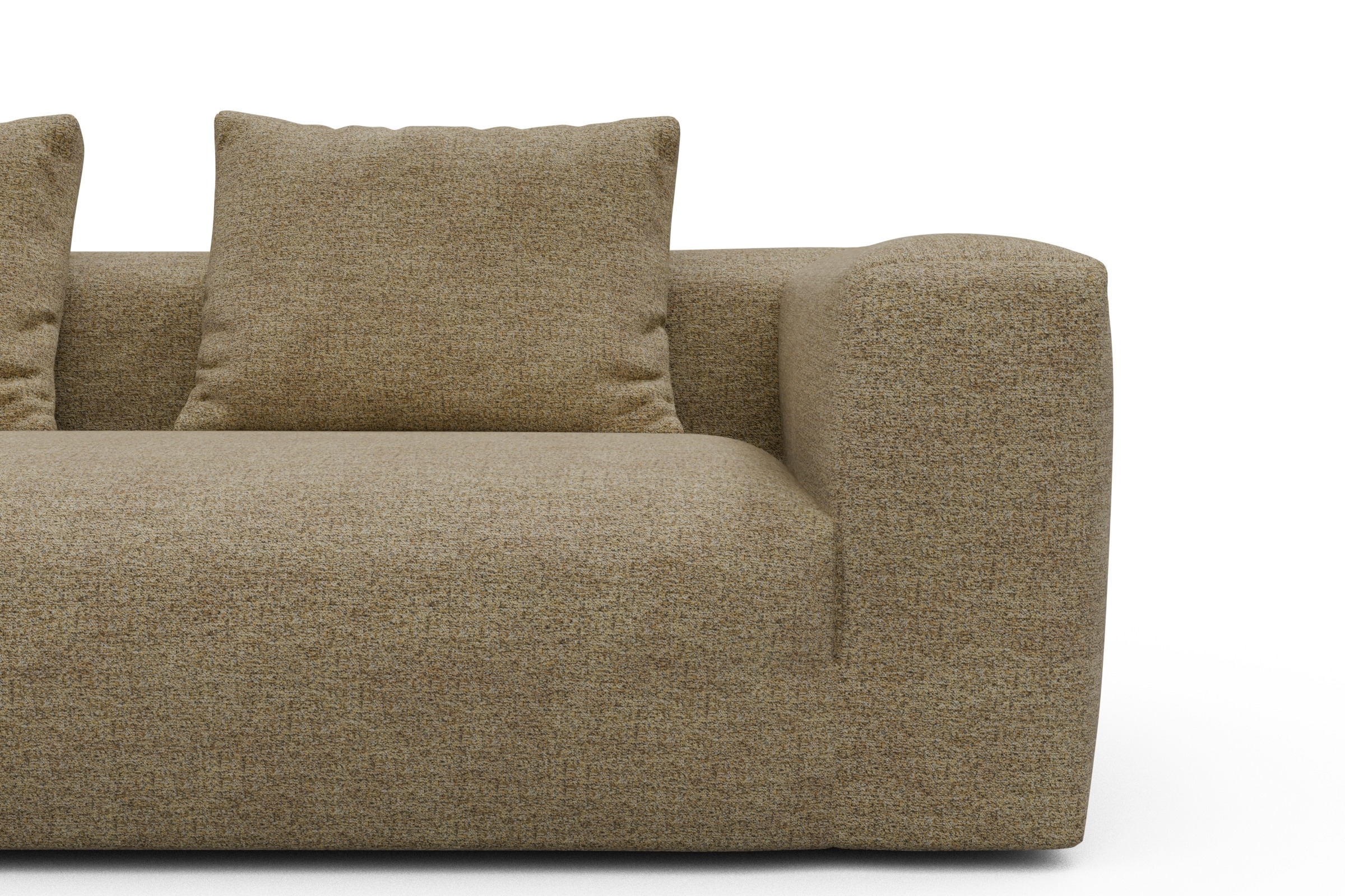 Sofa Fred 3-Sitzer Carreno-Silician-Yellow