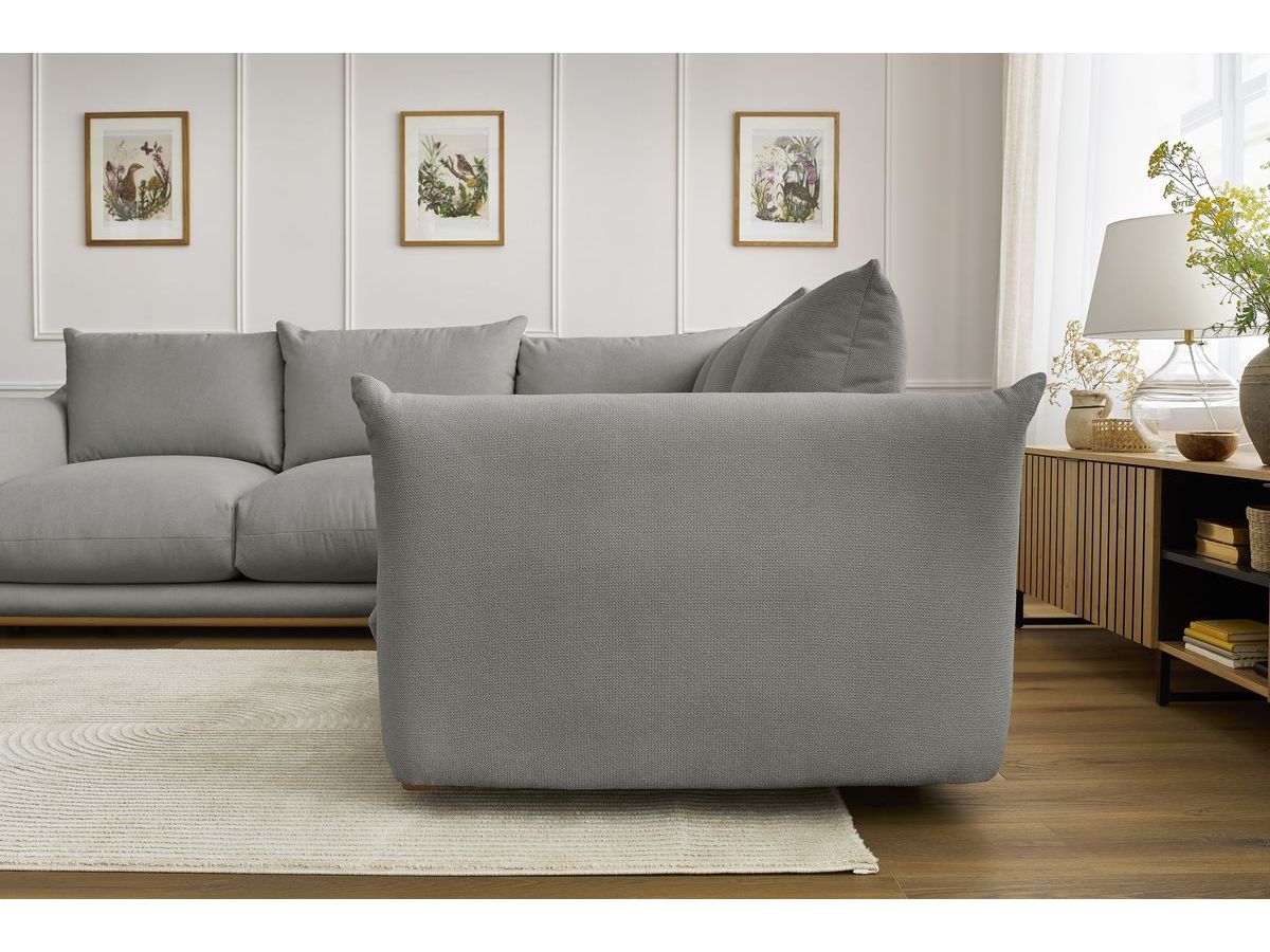 Bobochic Ernest Ecksofa Stoff Dunkelgrau