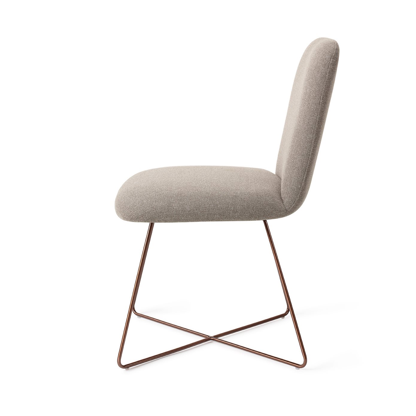 Jesper Home Esszimmerstuhl Taiwa Foggy-Fusion Cross Rosa