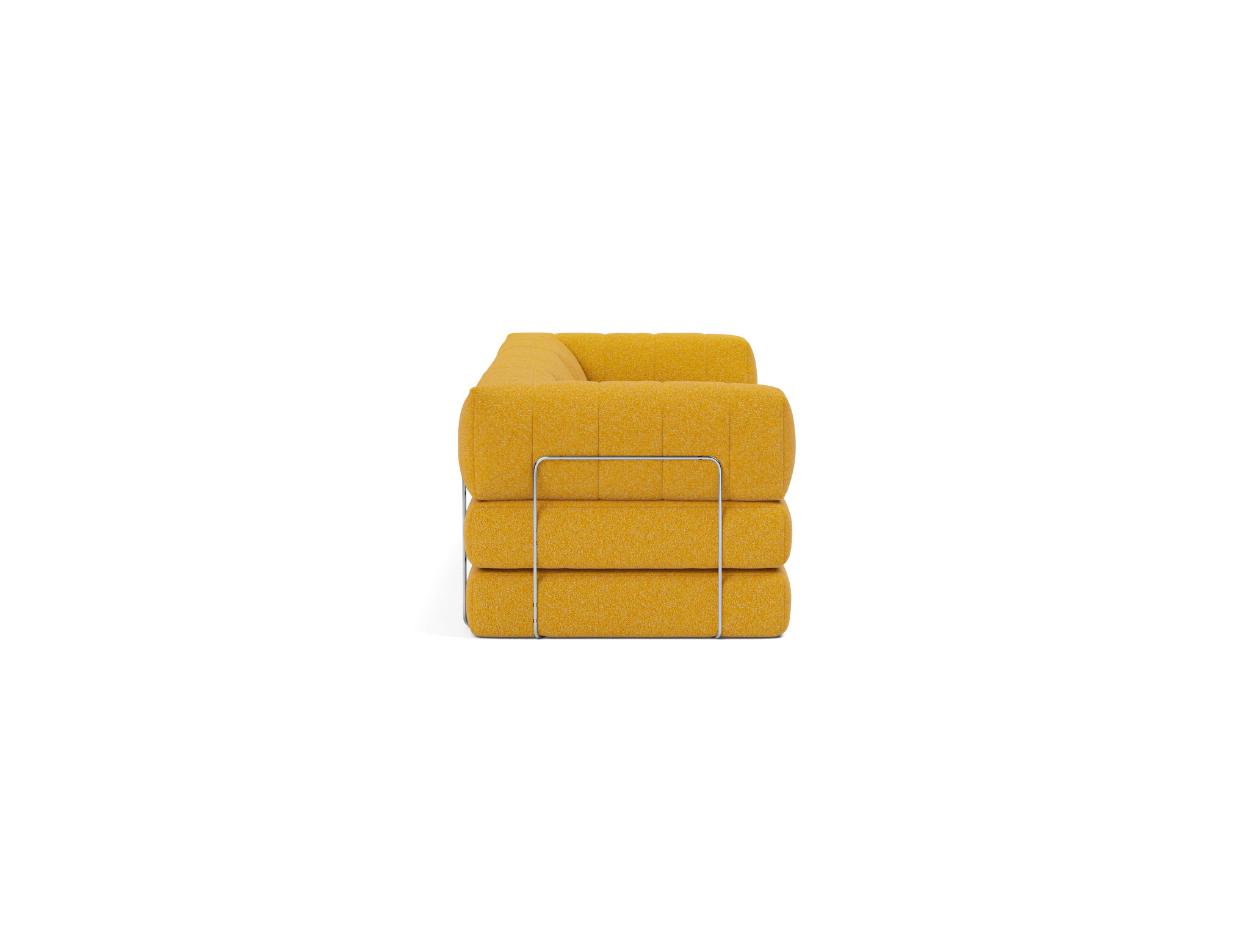 Schlafsofa CozyPad Grand mit Armlehnen Boucle Skandi 536-Ochre