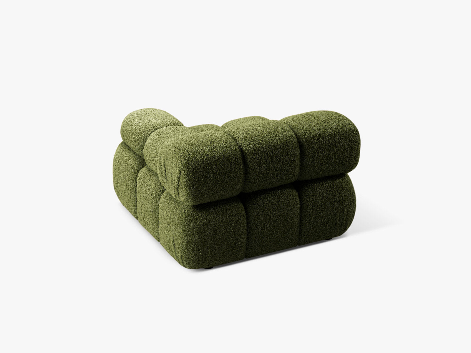 Micadoni Eckmodul Bellis Rechts Boucle Rolf Grün