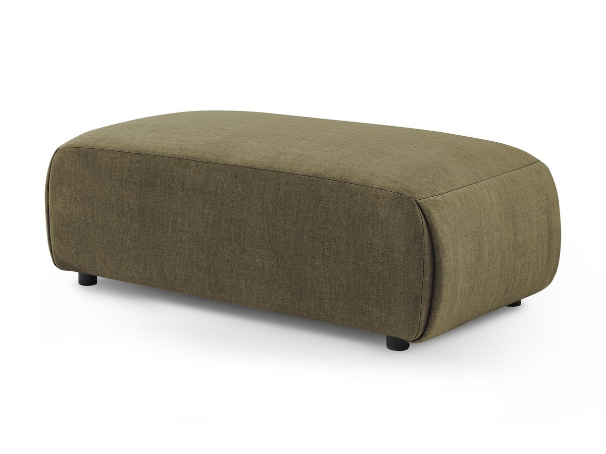 Bobochic Jeanne Pouf 66 × 117 cm Samt Grün