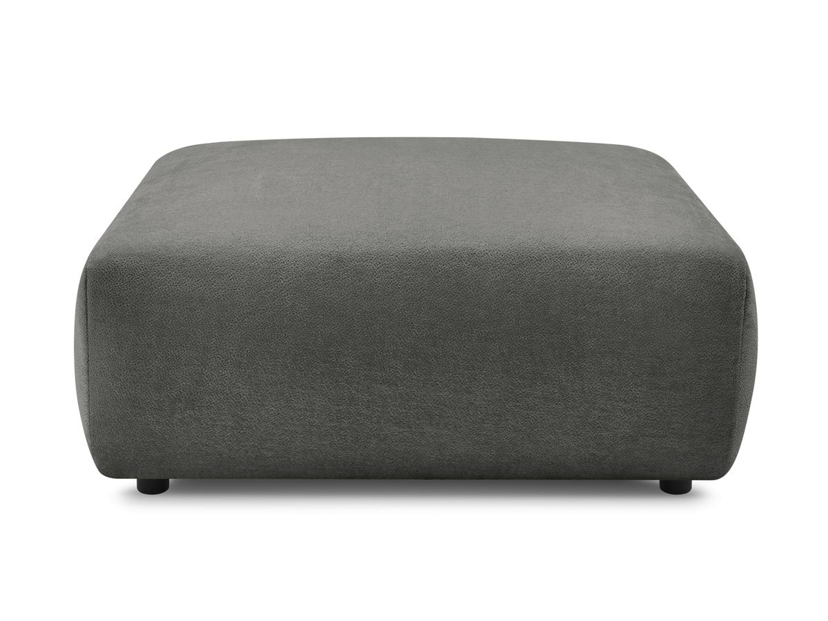 Bobochic Lucien Pouf Stoff Dunkelgrau
