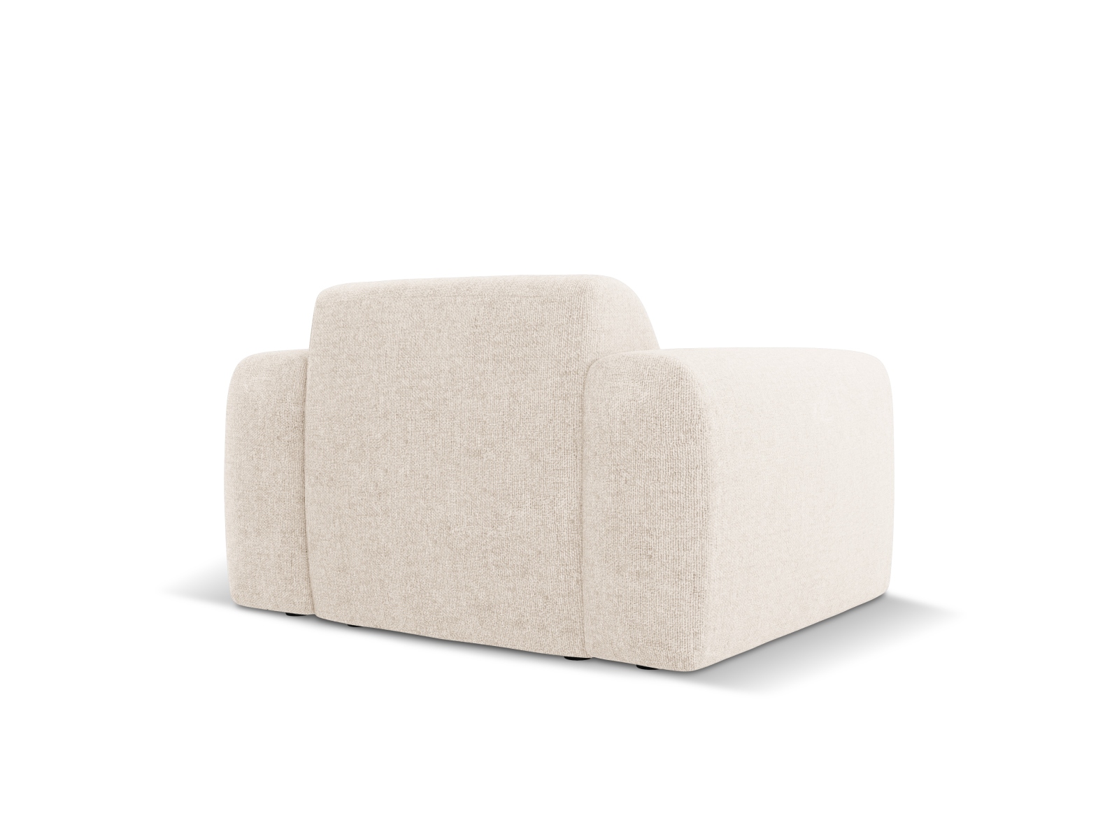 Cosmopolitan Design Sessel Nolio Chenille Haga Helles Beige
