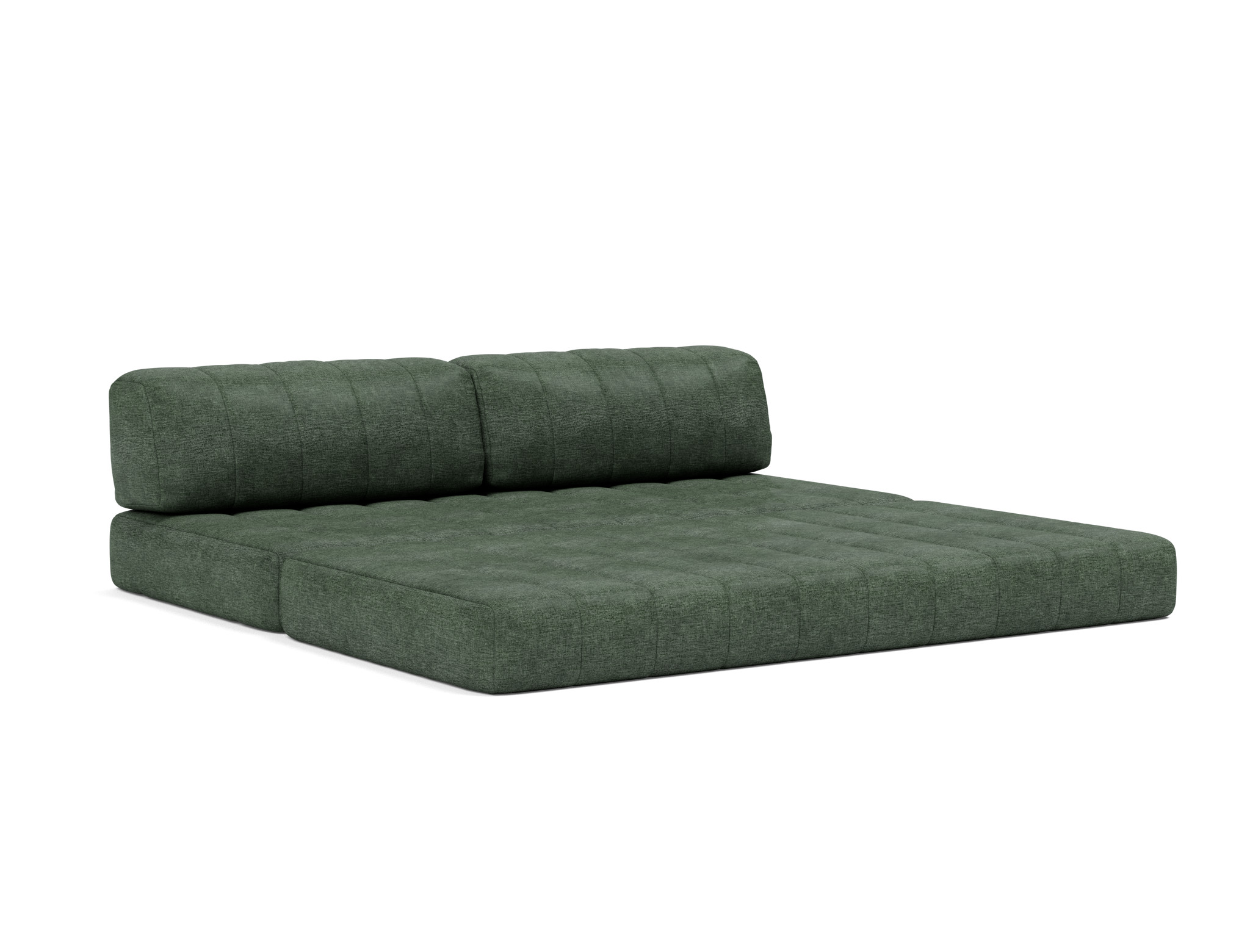 Schlafsofa CozyPad Flachgewebe Avella 281-Pine-Green
