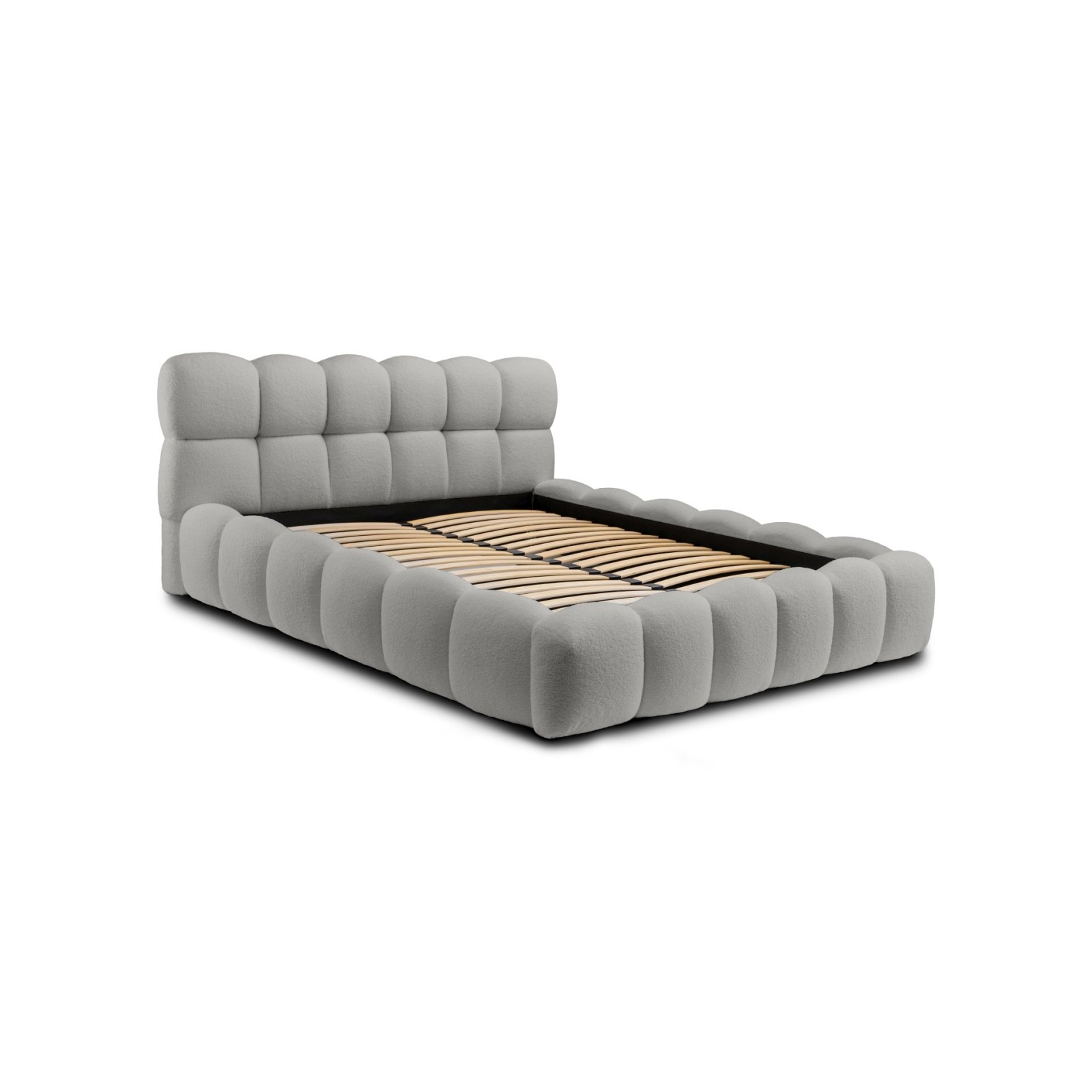 Polsterbett Vento-Slim Boucle 180x200 mit Holzrahmen Quelle 83