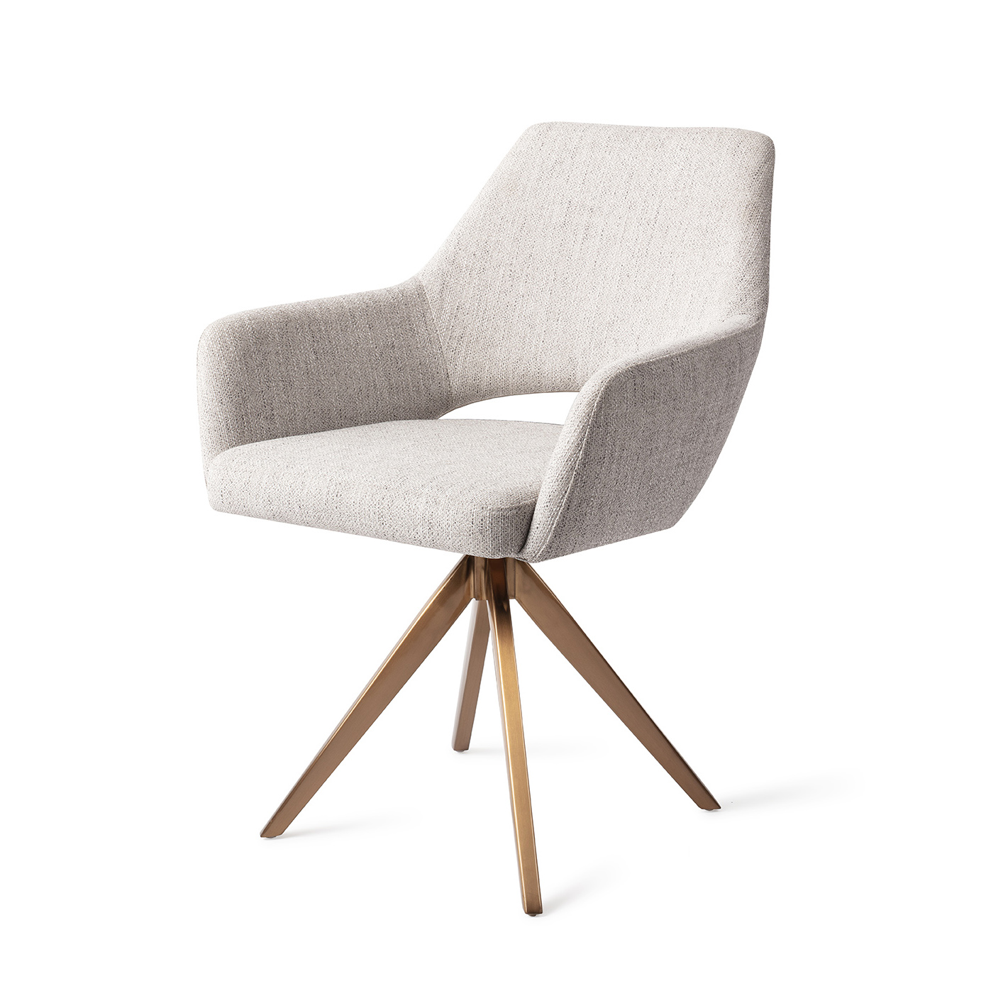Jesper Home Esszimmerstuhl Yanai Pigeon Turn Rosa