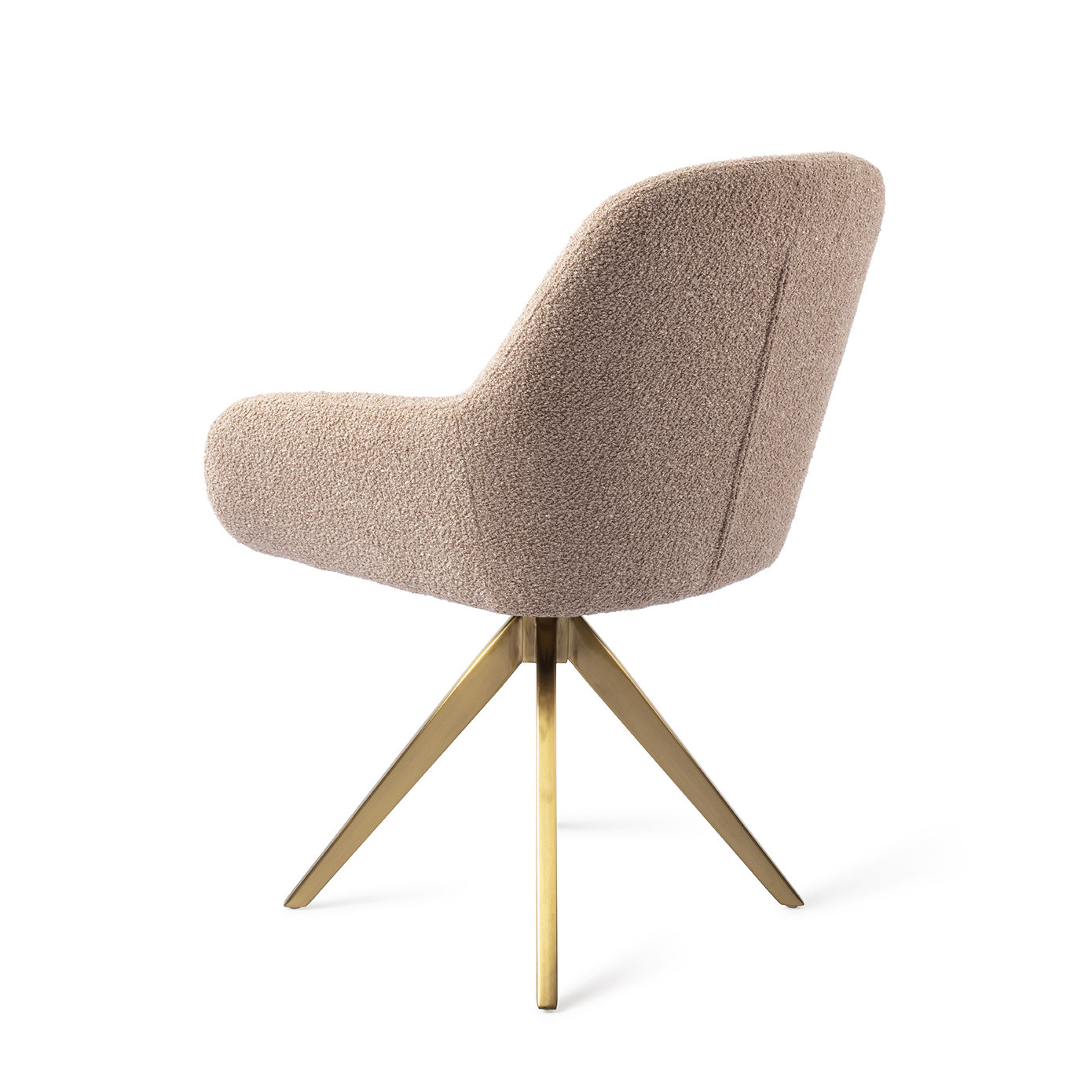 Jesper Home Esszimmerstuhl Kushi Flax Relax Turn Gold
