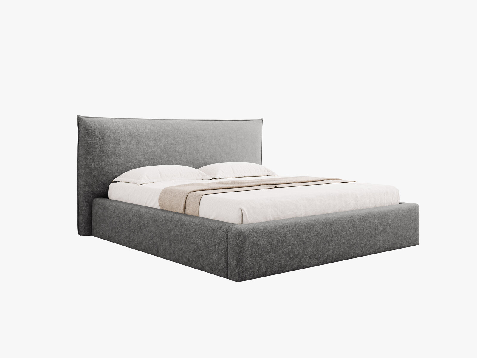 Micadoni Bett Kaelle Chenille Perfect Harmony Silber