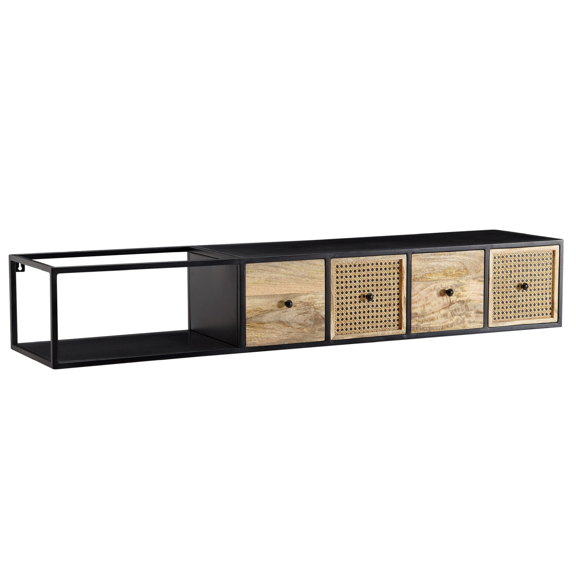 TV-Board Sigluvik Schwarz 150 × 35 × 25 cm