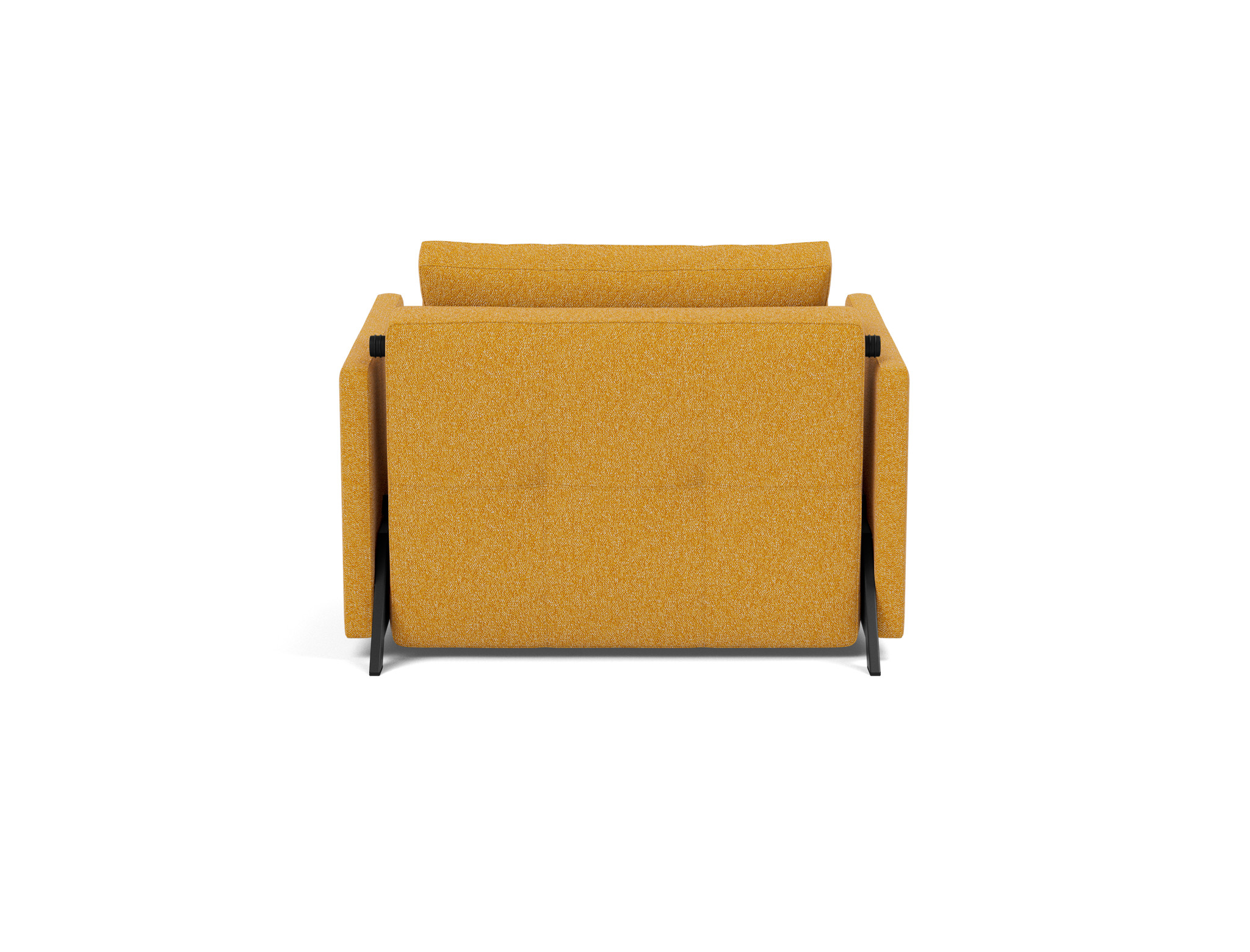 Schlafsessel Cubed 90 mit Armlehnen Boucle Skandi 536-Ochre