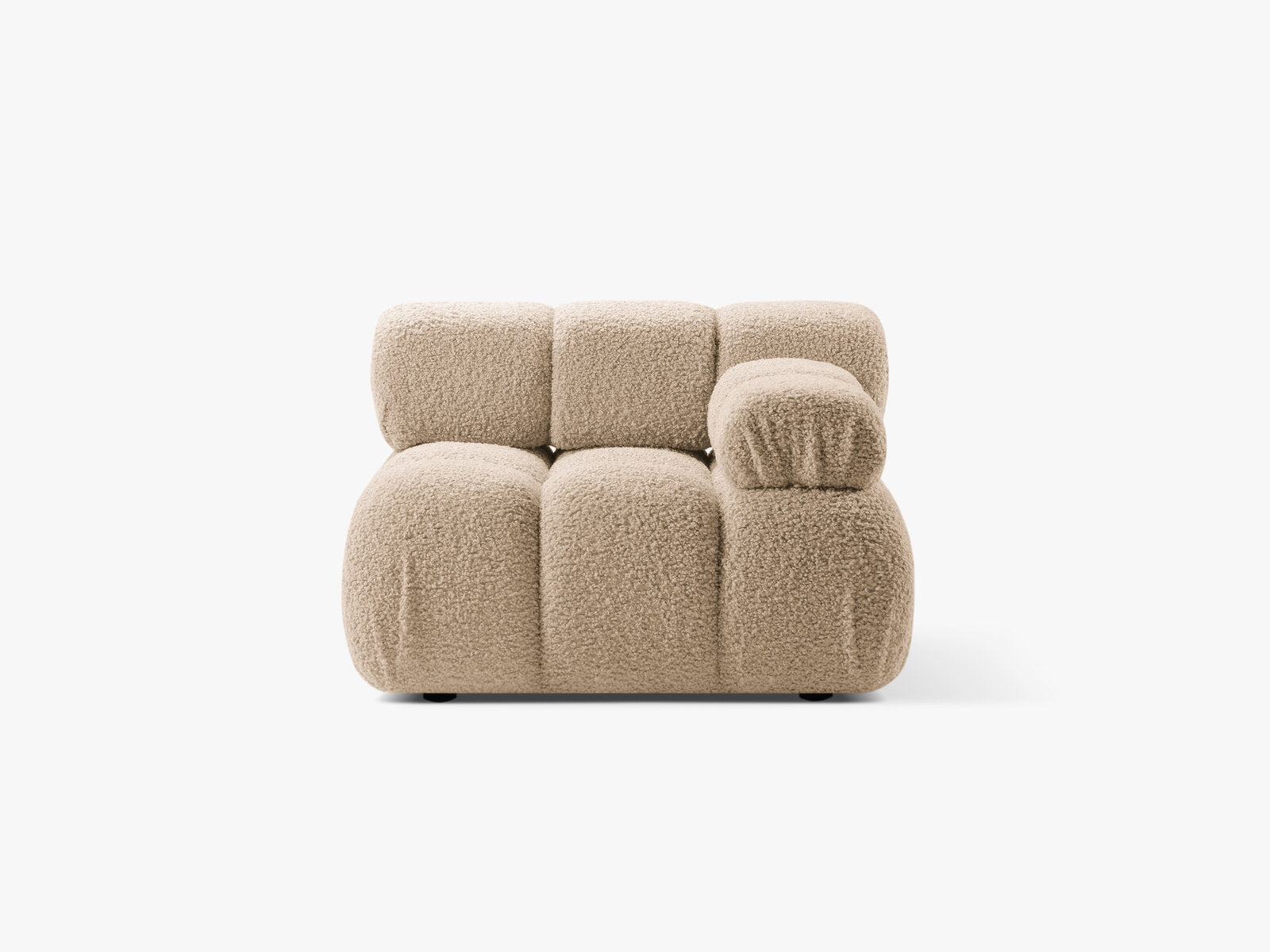 Micadoni Eckmodul Bellis Rechts Boucle Rolf Sand