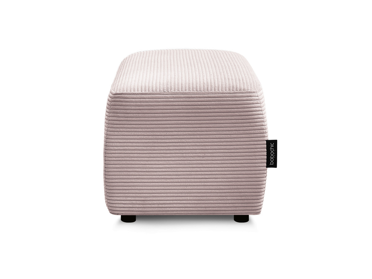 Bobochic Atilla Pouf Cordsamt Violett