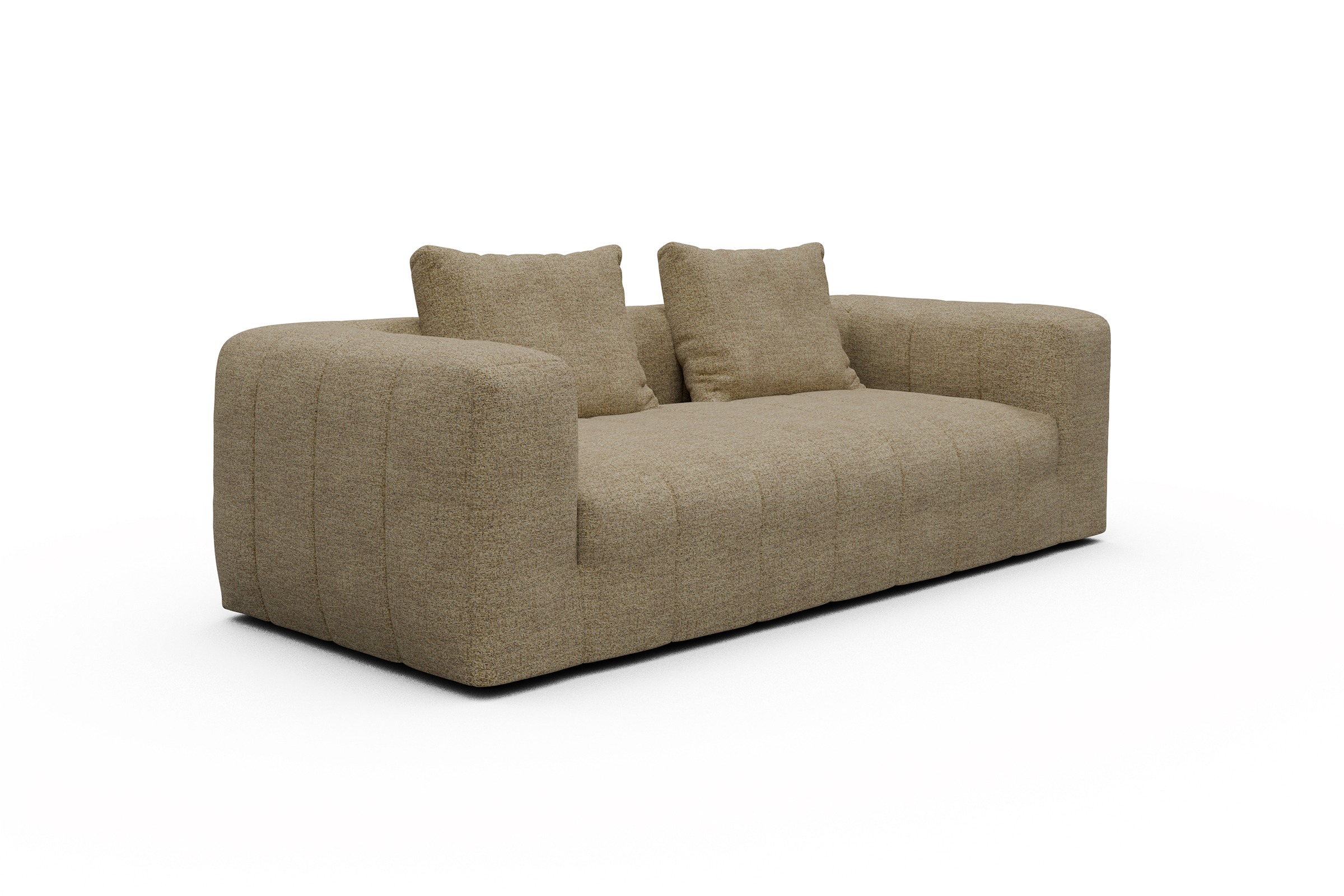 Sofa Hugo 3-Sitzer Carreno-Silician-Yellow