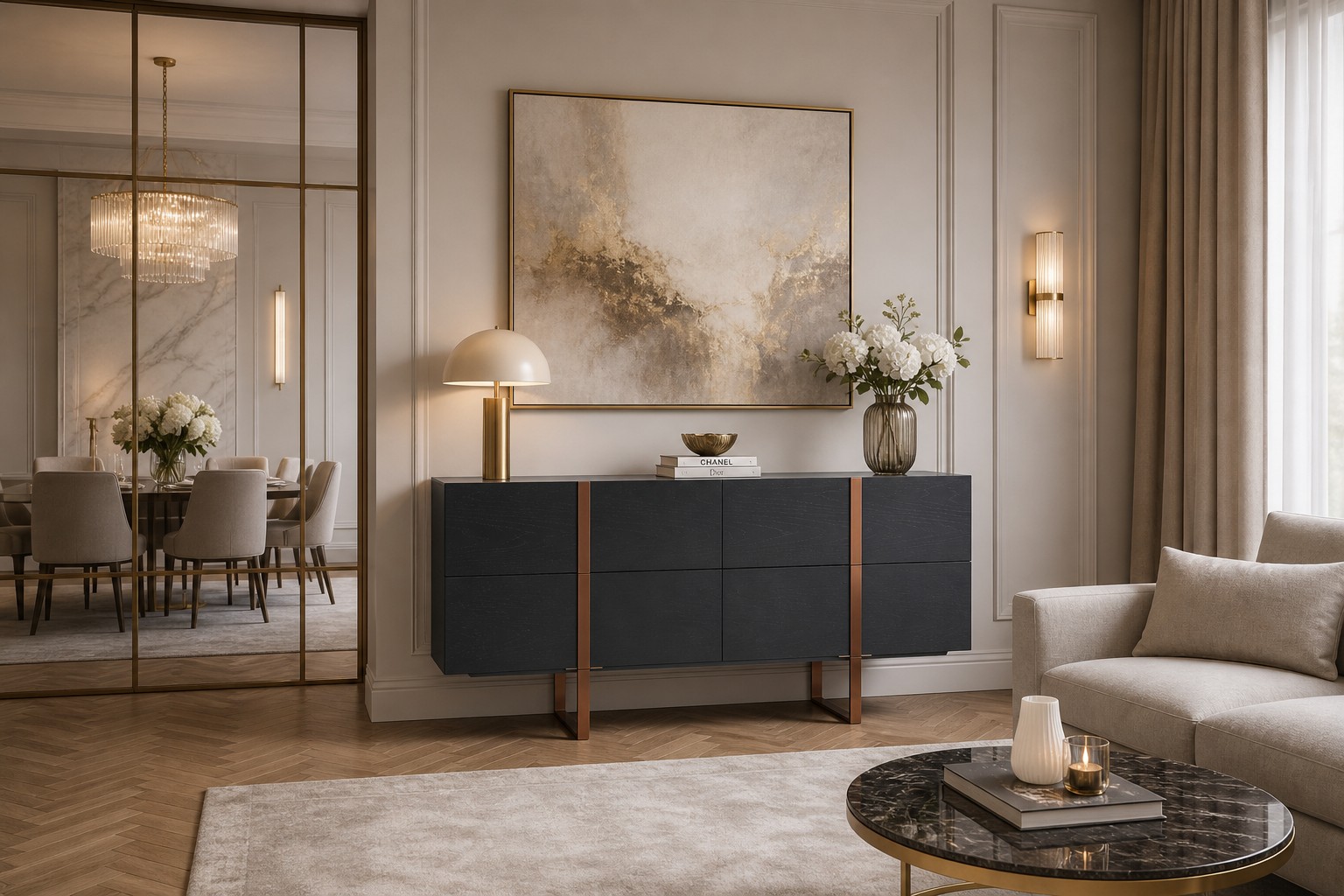 Livin Hill Sideboard Hudson Schwarzeiche