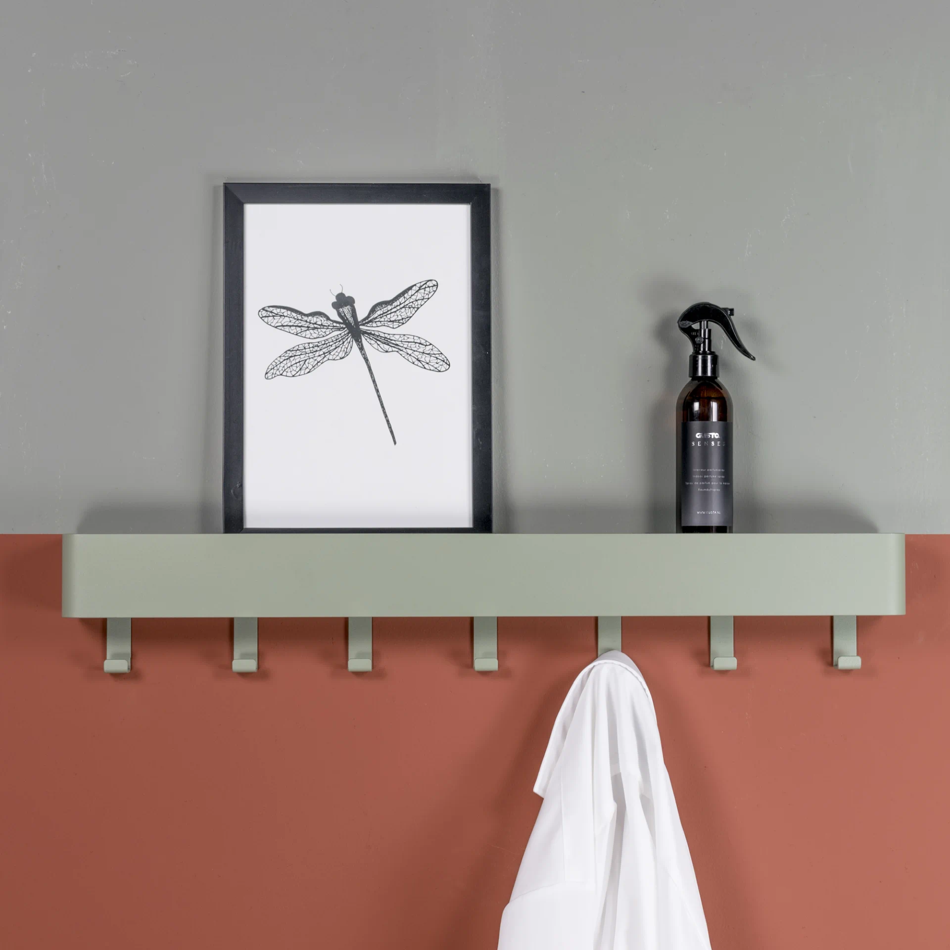 Spinder Design Play 7 Wandgarderobe Dusty Green