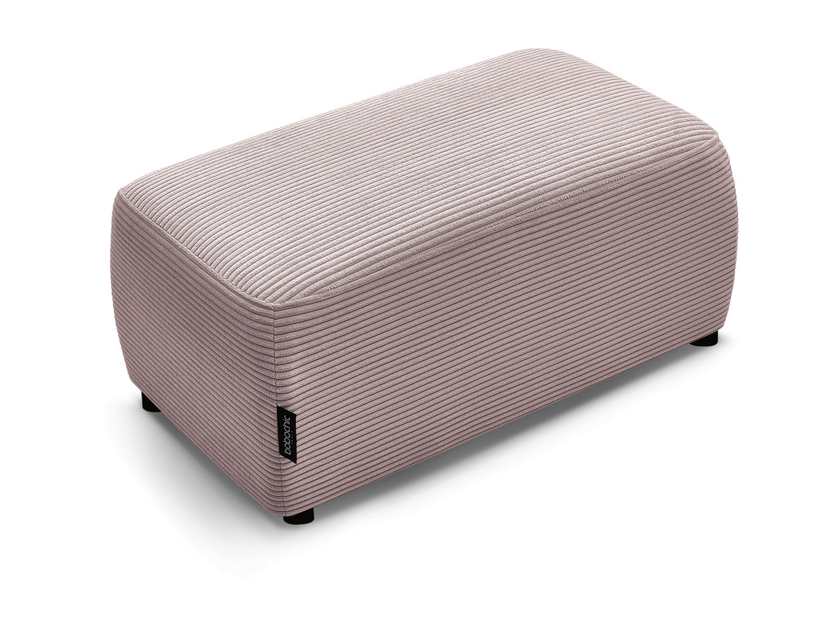 Bobochic Atilla Pouf Cordsamt Violett