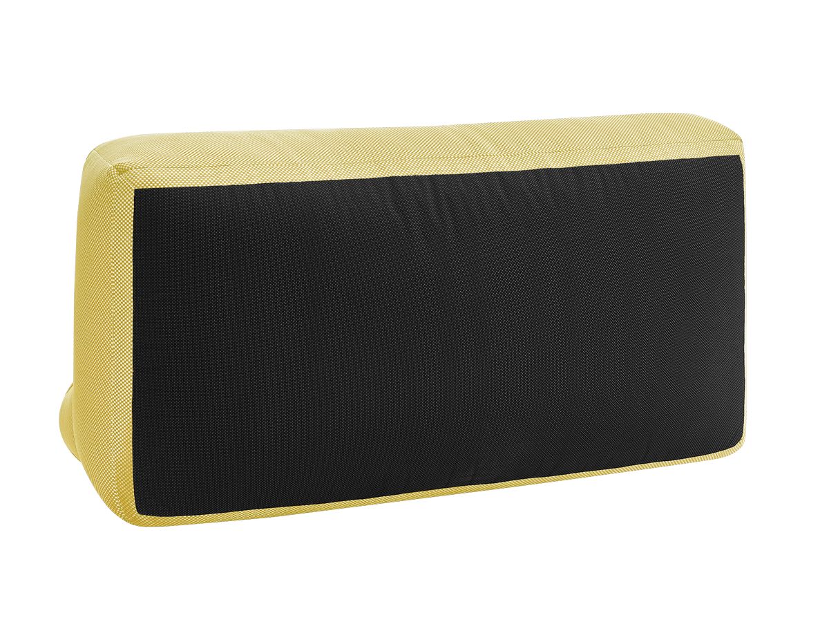Bobochic Riviera Sofamodul 2-Sitzer Melange-Stoff Gelb