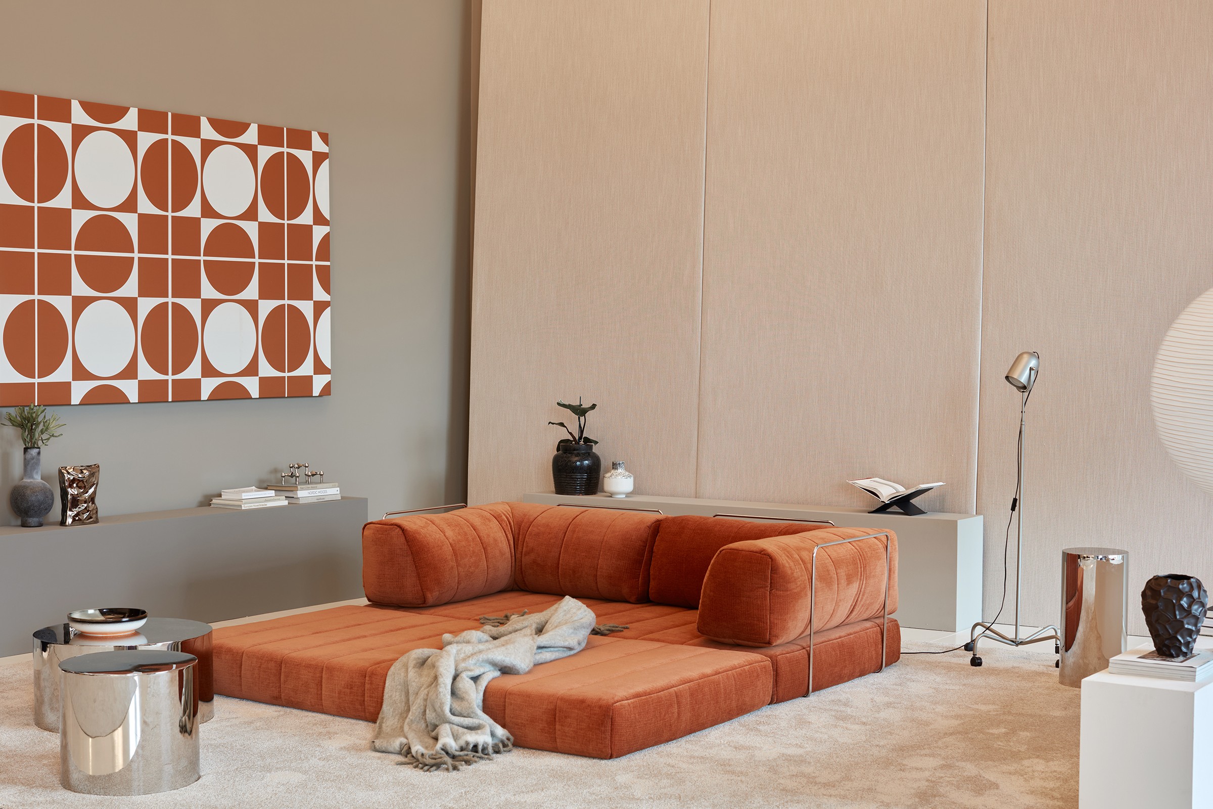 Schlafsofa CozyPad mit Armlehnen