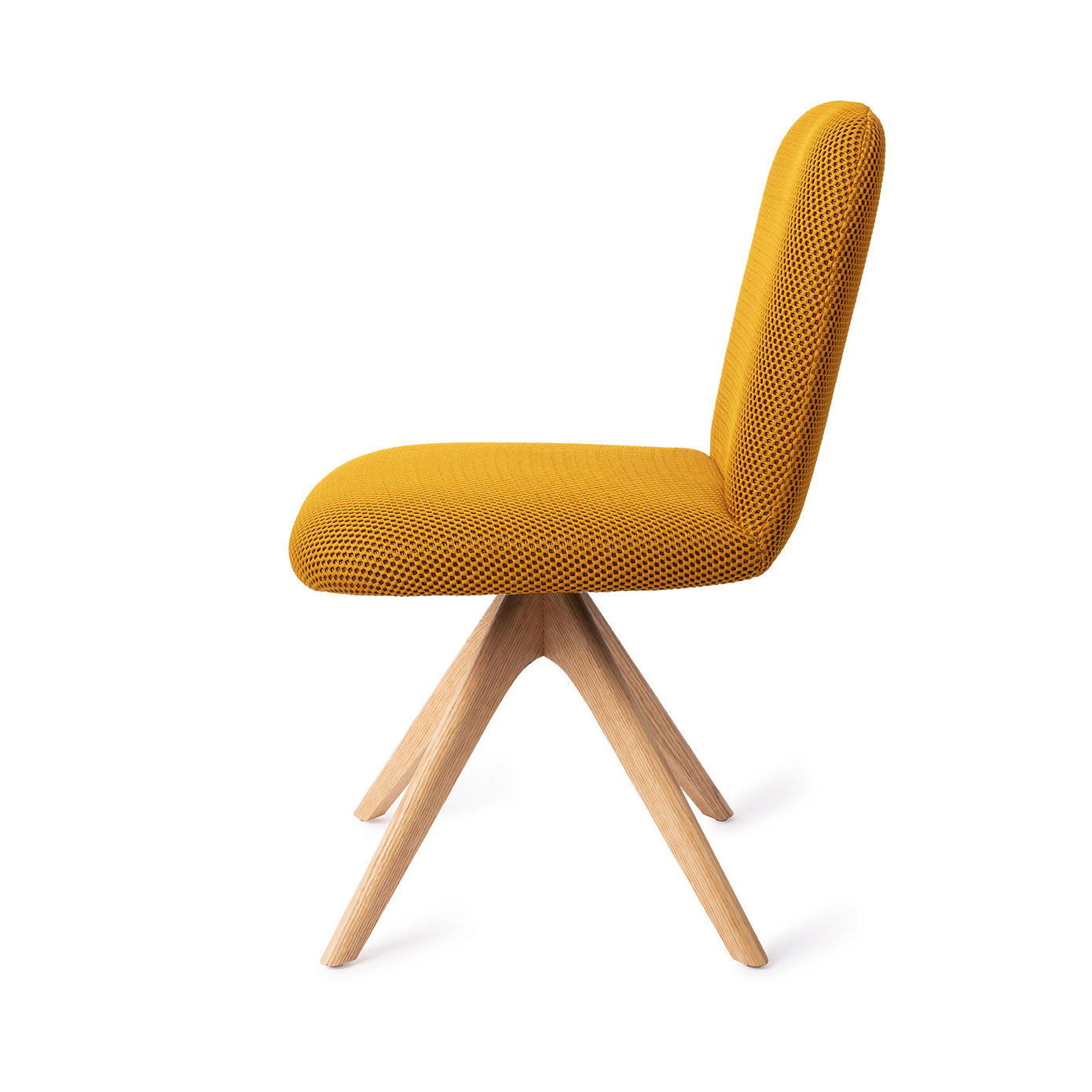 Jesper Home Esszimmerstuhl Taiwa Groovy Garam Revolve Eiche Natur