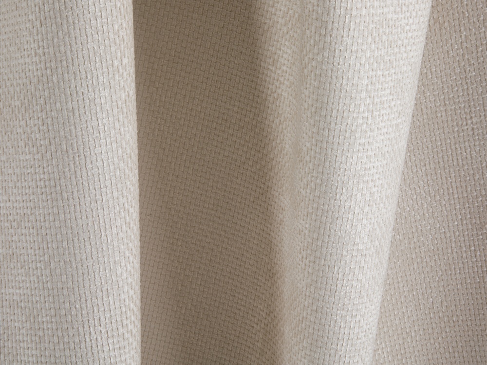 Cosmopolitan Design Symmetrisches Ecksofa Treno 3-Sitzer Chenille Eden Helles Beige