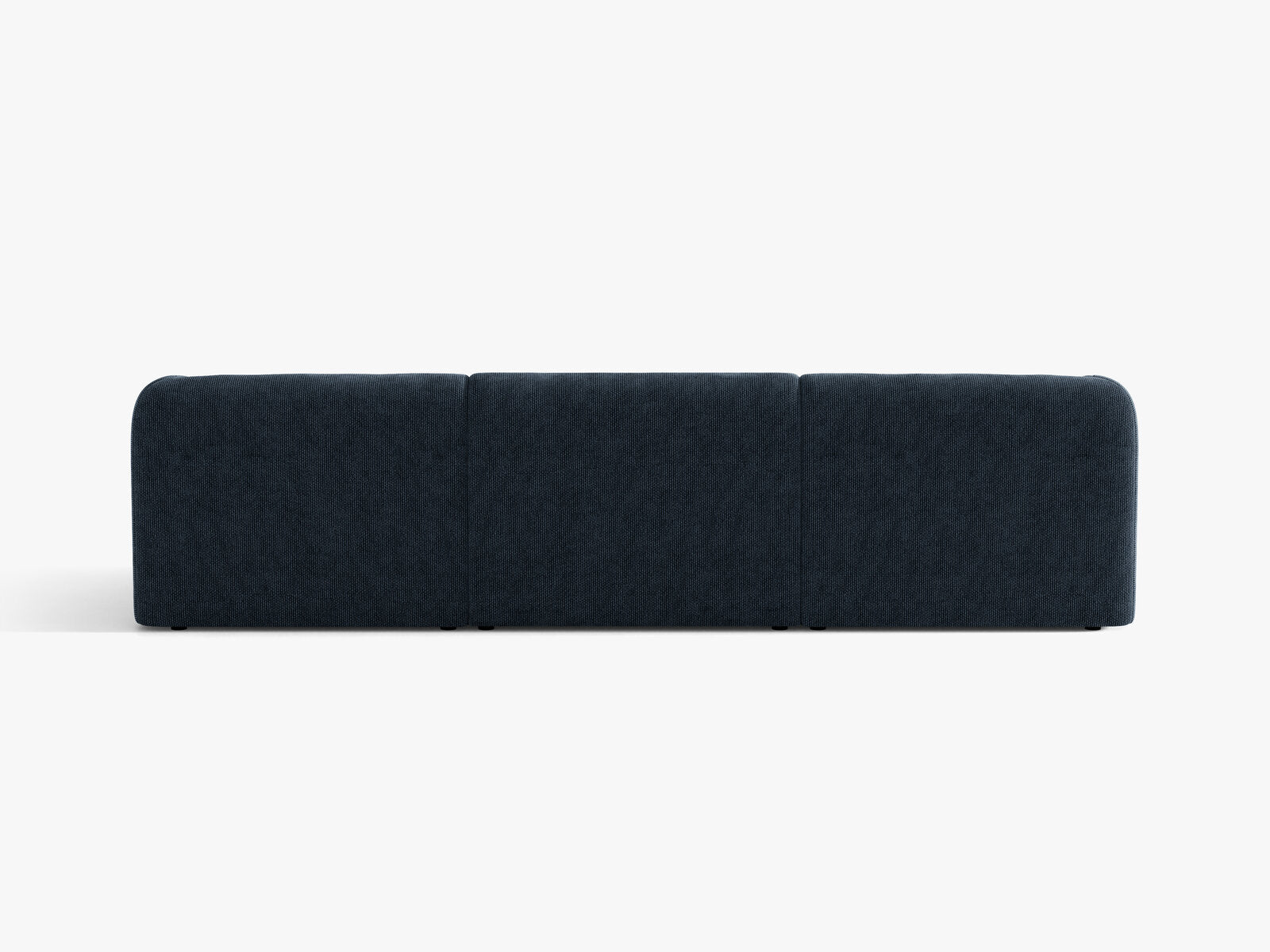 Micadoni Sofa Miley 3-Sitzer Chenille Haga Königsblau