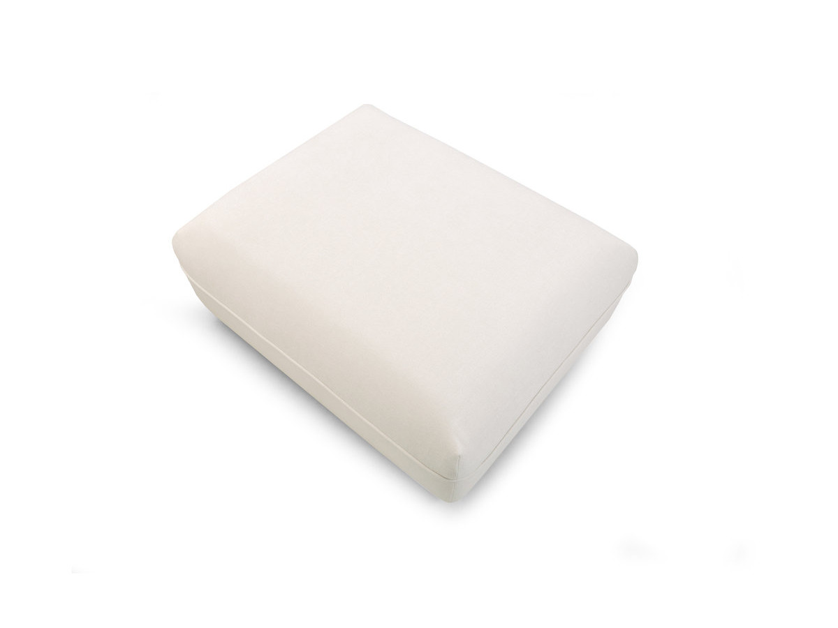 Bobochic Luigi Pouf Strukturstoff Weiß