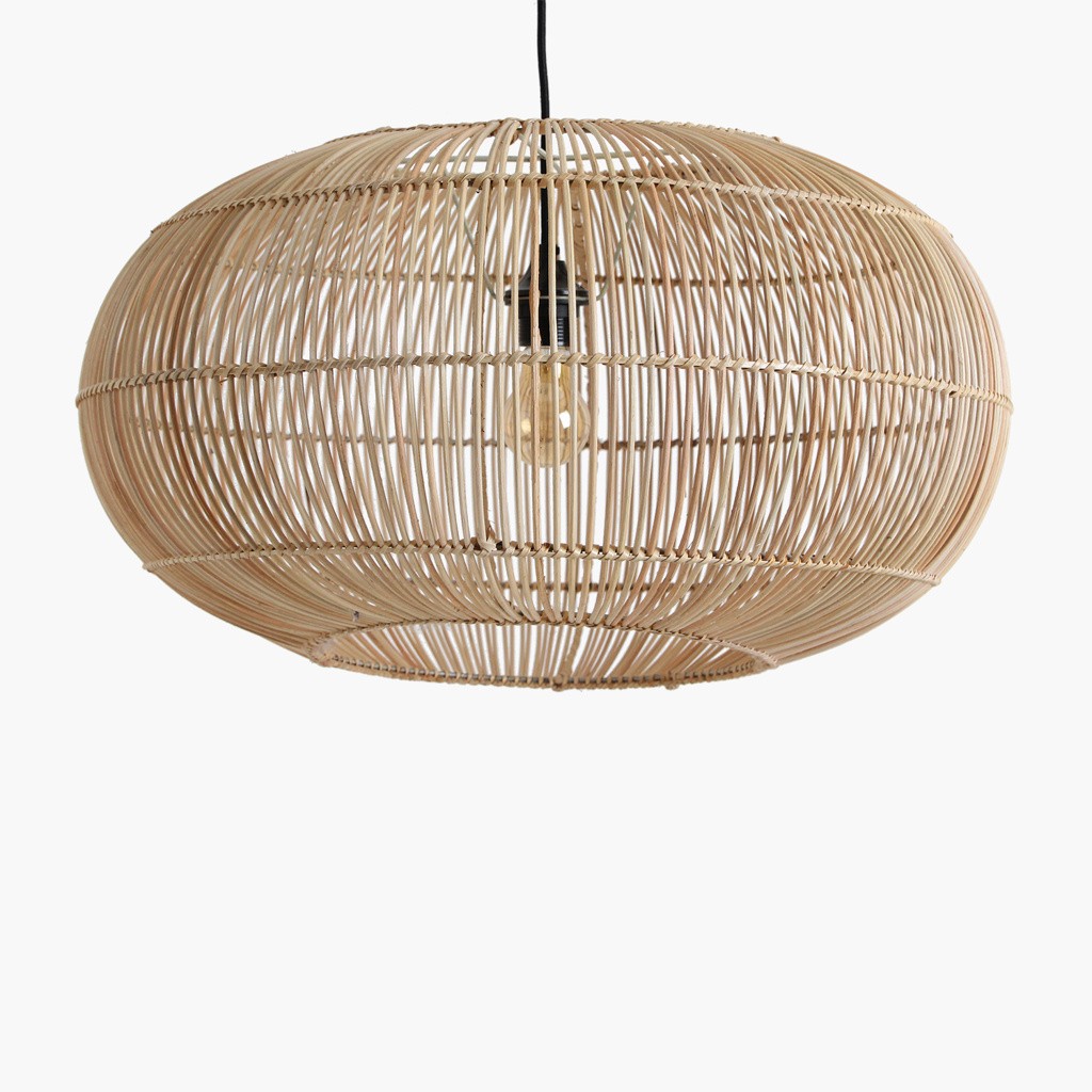 Raw Materials Rattan Pendelleuchte Orbit