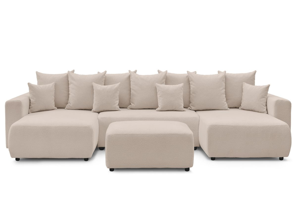 Bobochic Envy Wohnlandschaft mit rechteckigem Pouf