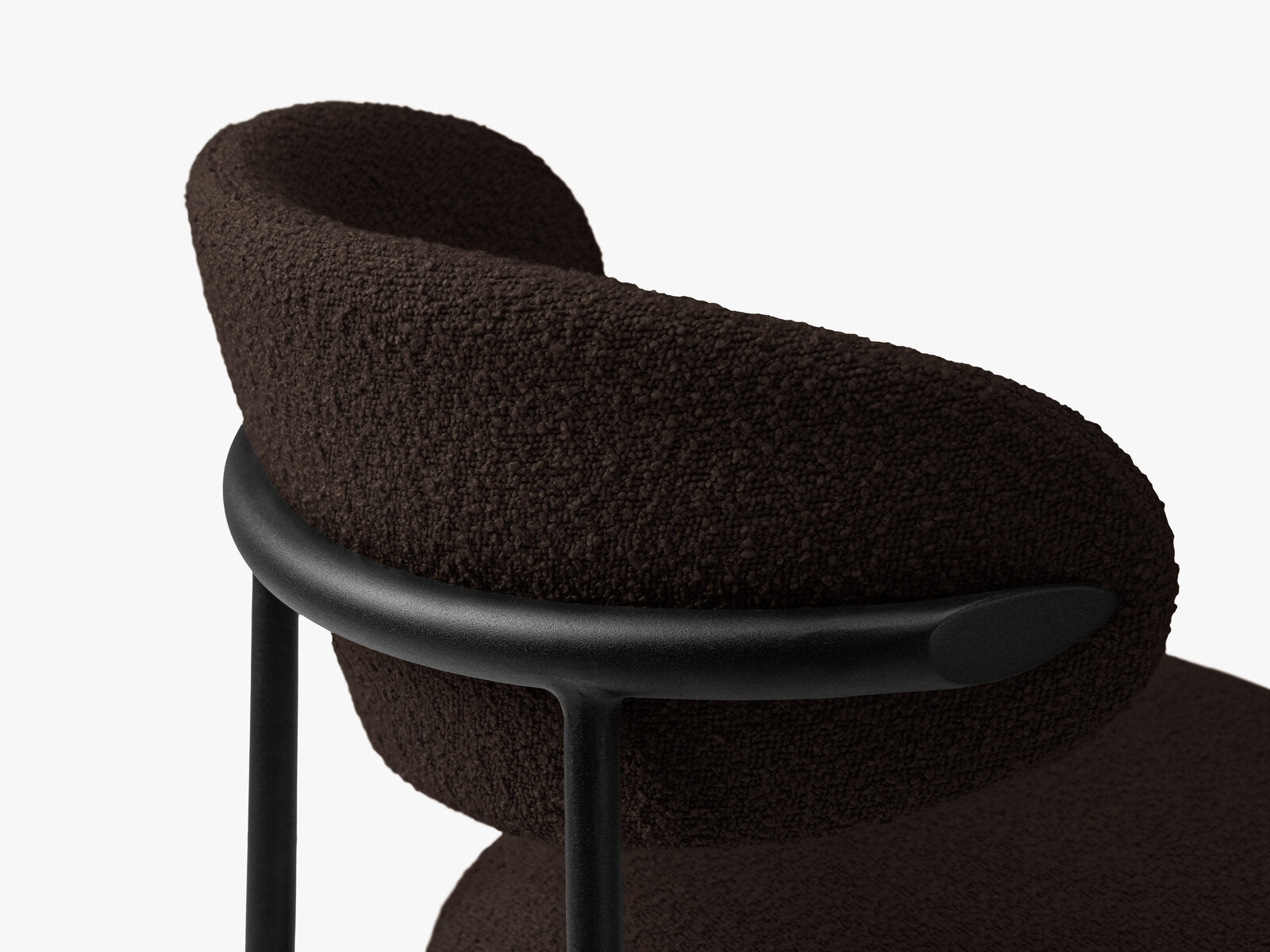 Micadoni Stuhl Nina Boucle Baloo Braun