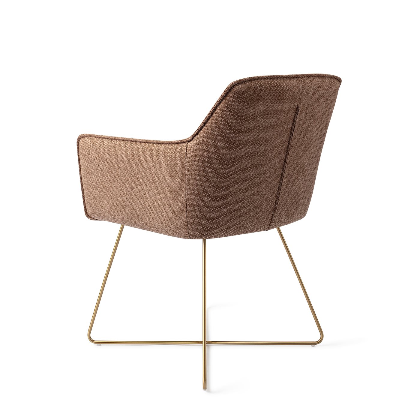 Jesper Home Esszimmerstuhl Hofu French-Toast Cross Gold