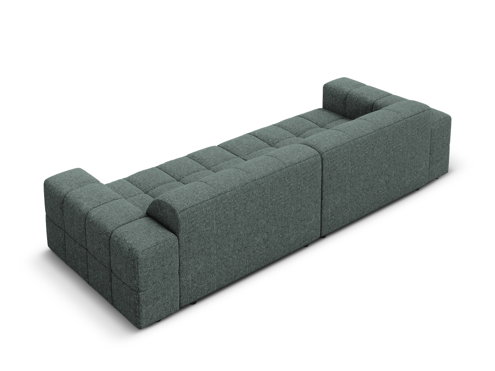 Cosmopolitan Design Sofa Chicago 4-Sitzer Chenille Haga Petrol